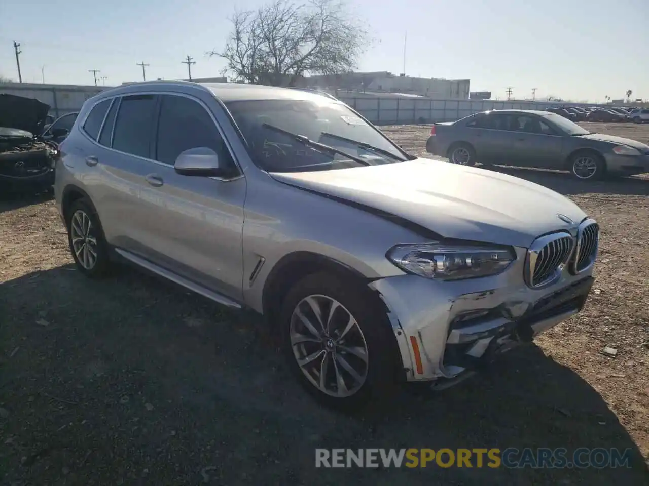 1 Photograph of a damaged car 5UXTR7C57KLR45384 BMW X3 2019