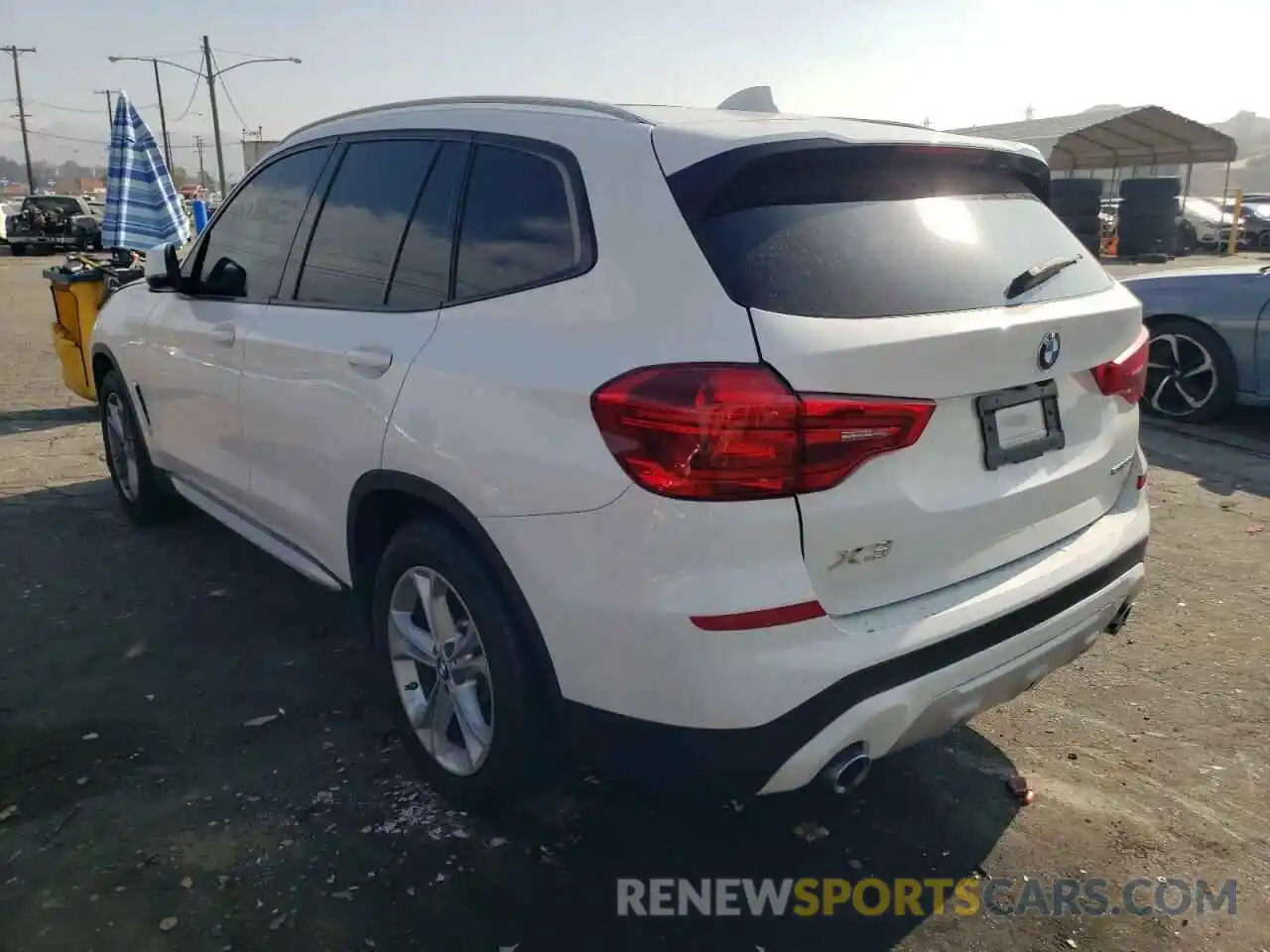 3 Photograph of a damaged car 5UXTR7C57KLR47314 BMW X3 2019