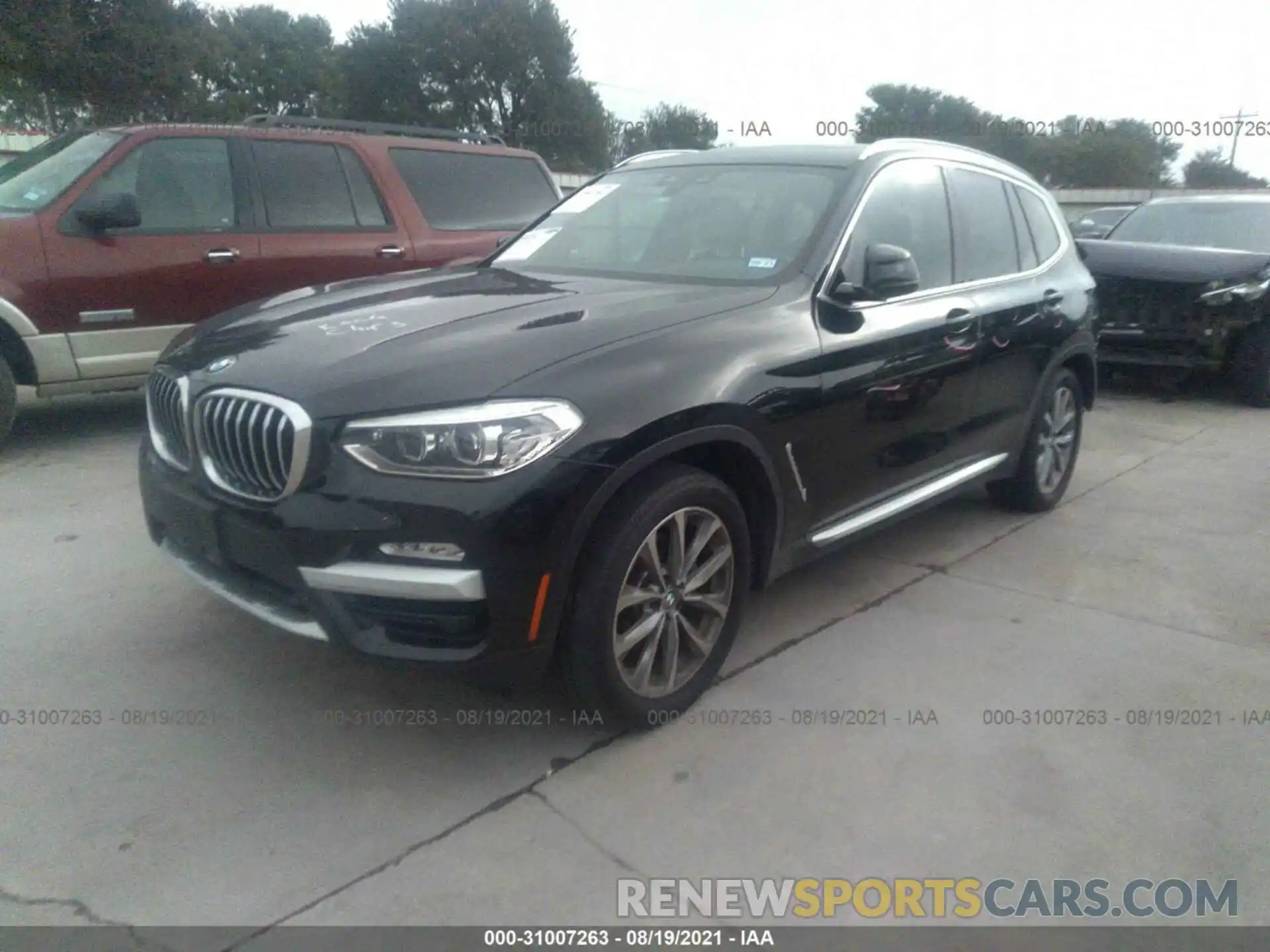 2 Photograph of a damaged car 5UXTR7C57KLR48835 BMW X3 2019