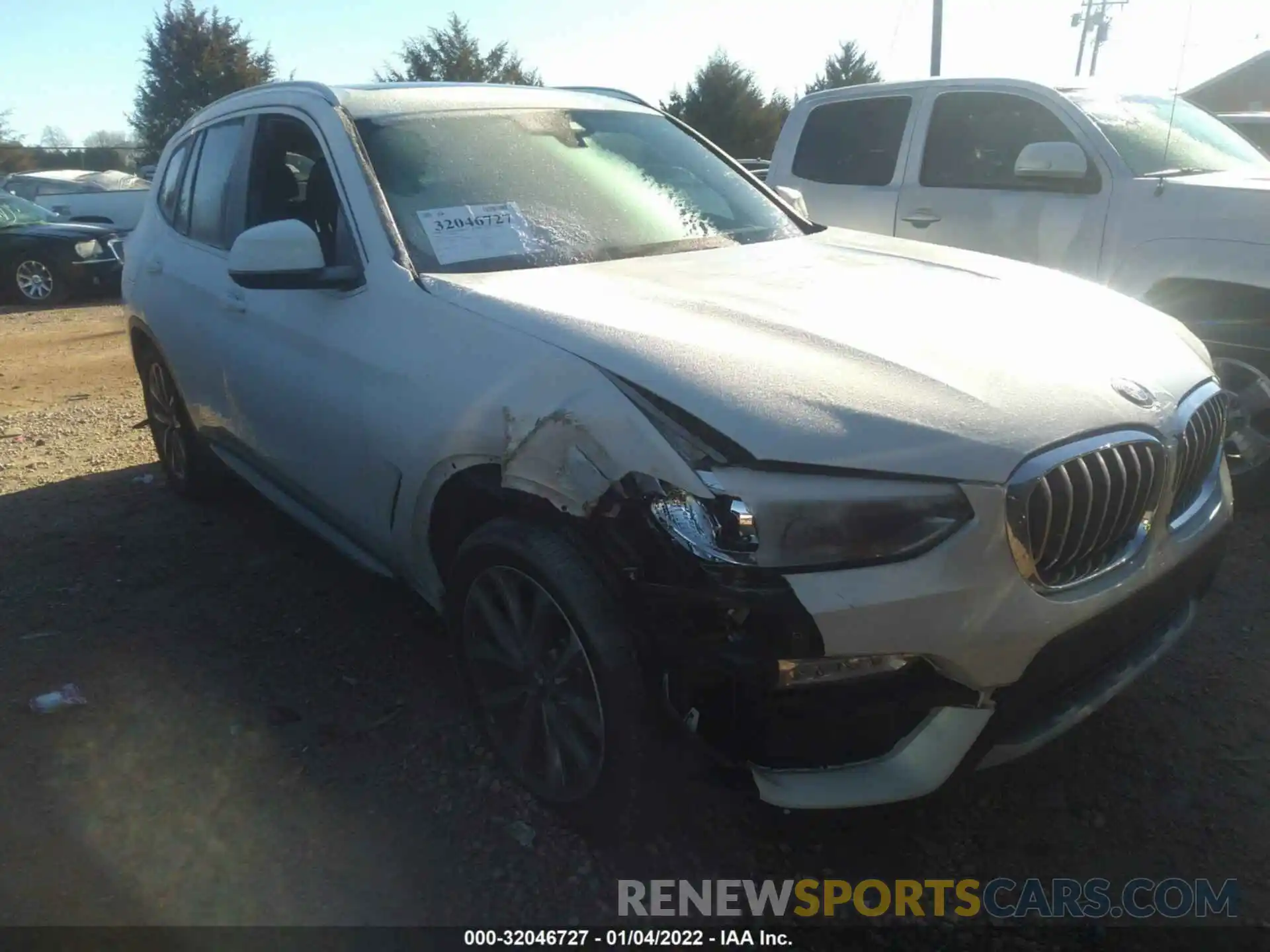 1 Photograph of a damaged car 5UXTR7C57KLR52058 BMW X3 2019