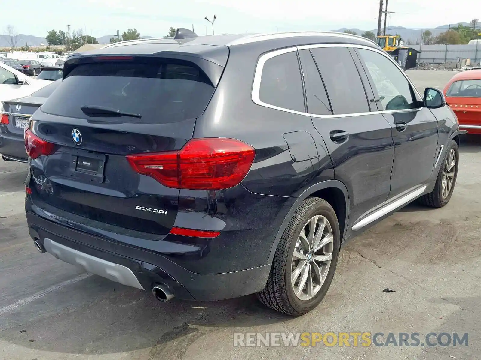 4 Photograph of a damaged car 5UXTR7C57KLR52982 BMW X3 2019