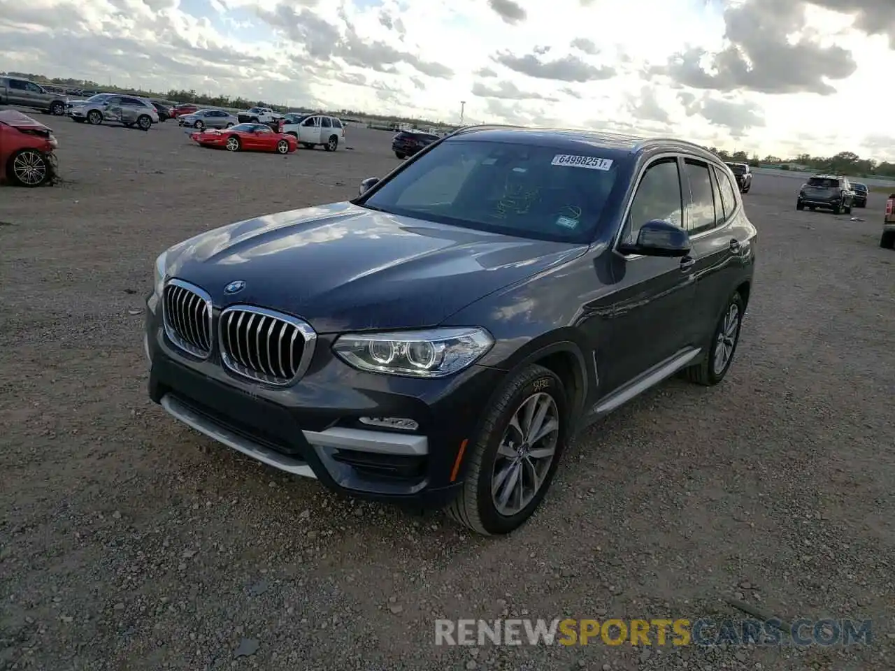 2 Photograph of a damaged car 5UXTR7C57KLR53467 BMW X3 2019