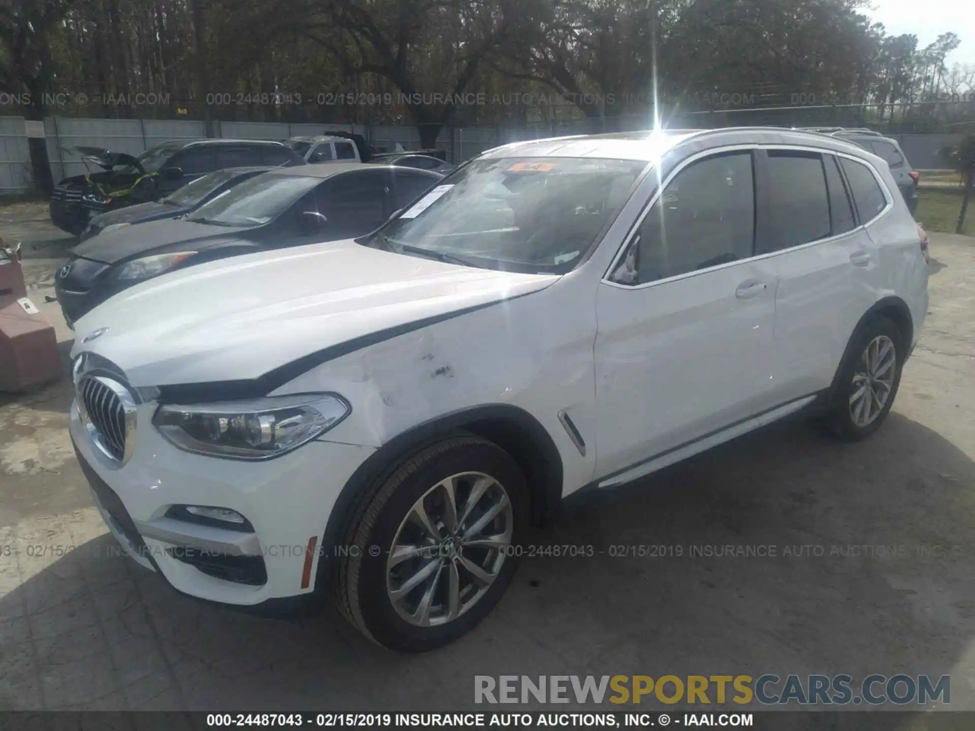 2 Photograph of a damaged car 5UXTR7C58KLA48626 BMW X3 2019