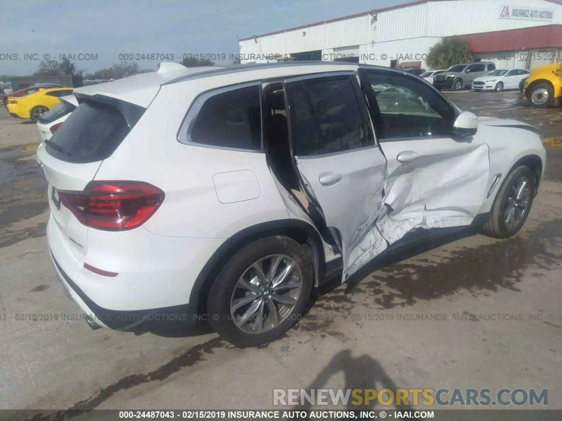 4 Photograph of a damaged car 5UXTR7C58KLA48626 BMW X3 2019