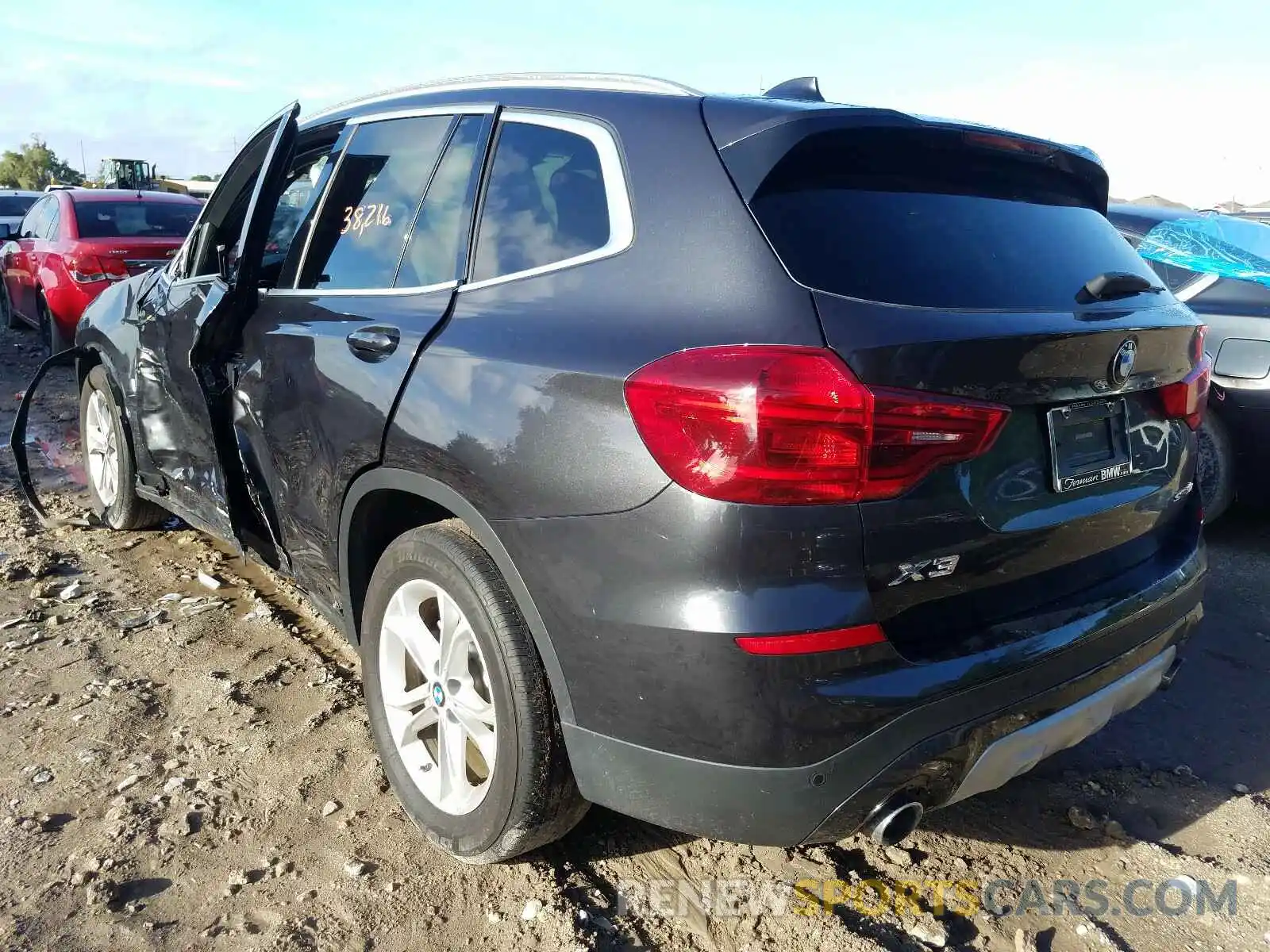 3 Photograph of a damaged car 5UXTR7C58KLE93450 BMW X3 2019