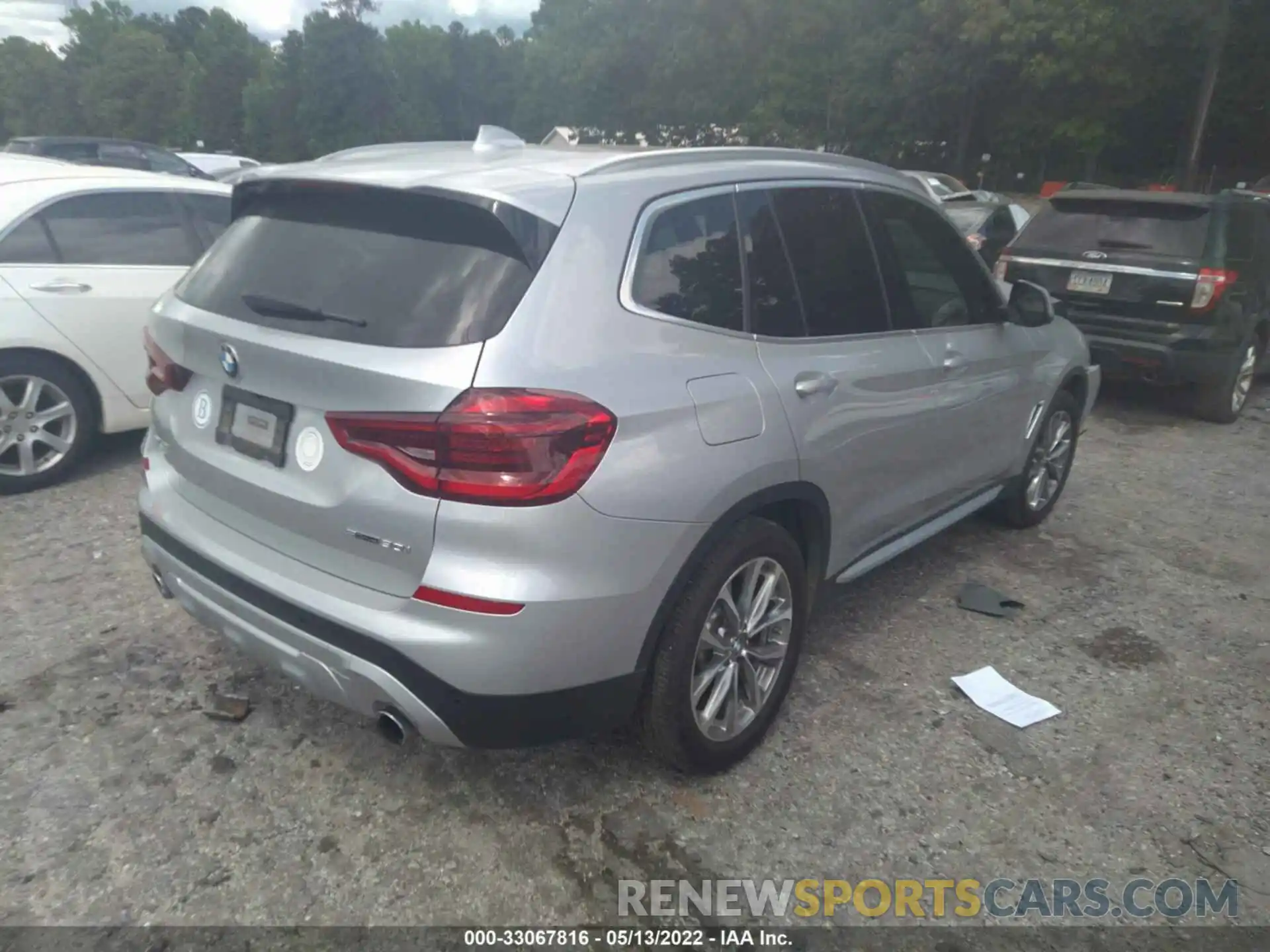 4 Photograph of a damaged car 5UXTR7C58KLE93528 BMW X3 2019