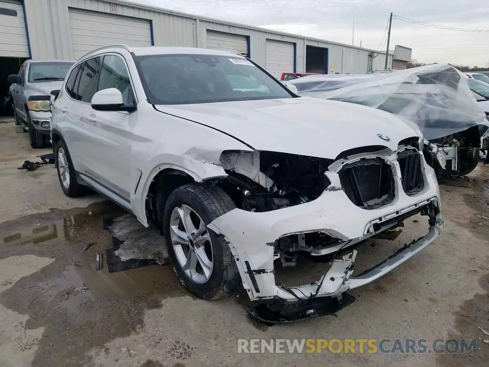 1 Photograph of a damaged car 5UXTR7C58KLE96381 BMW X3 2019