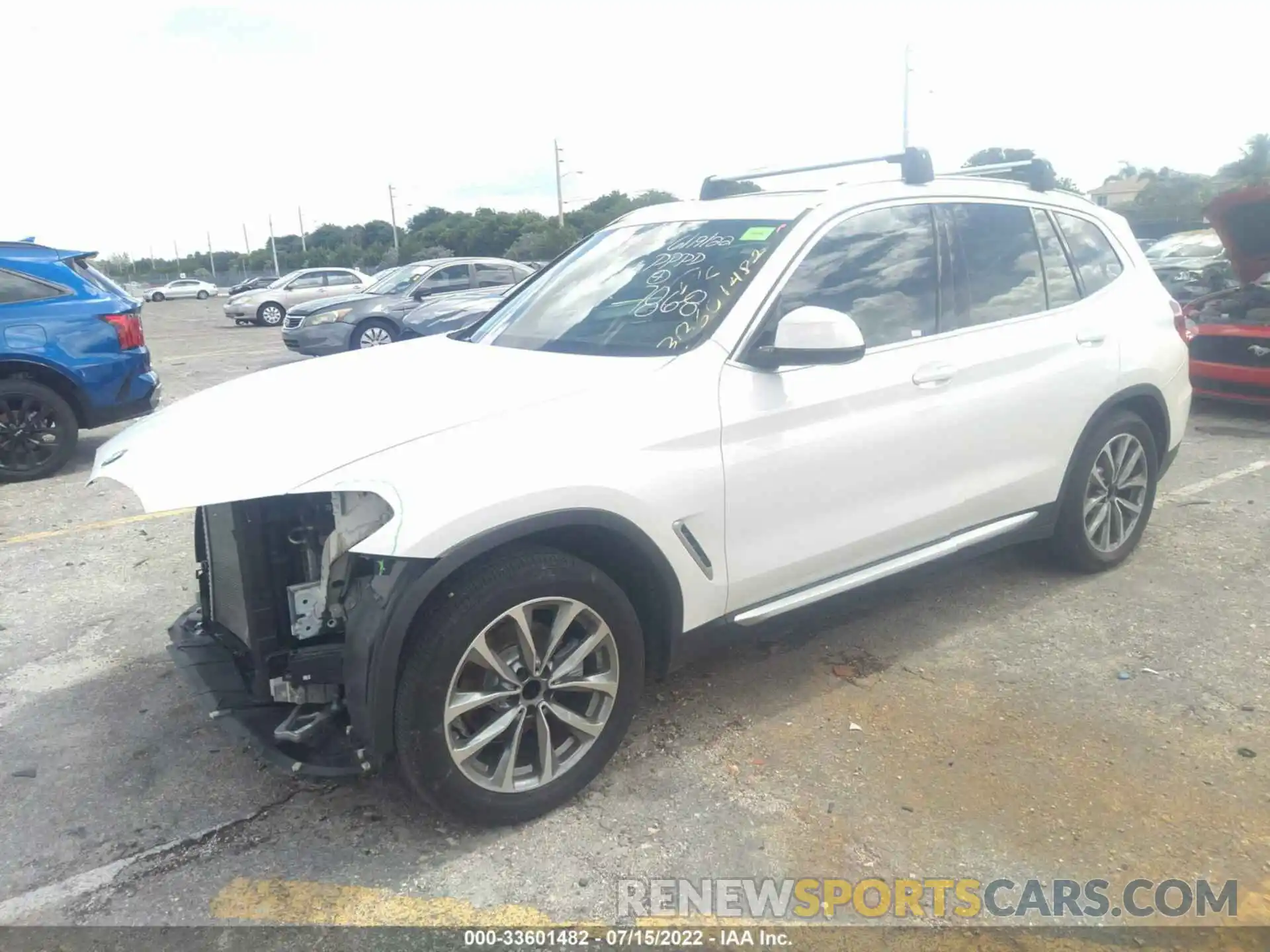 2 Фотография поврежденного автомобиля 5UXTR7C58KLE97868 BMW X3 2019