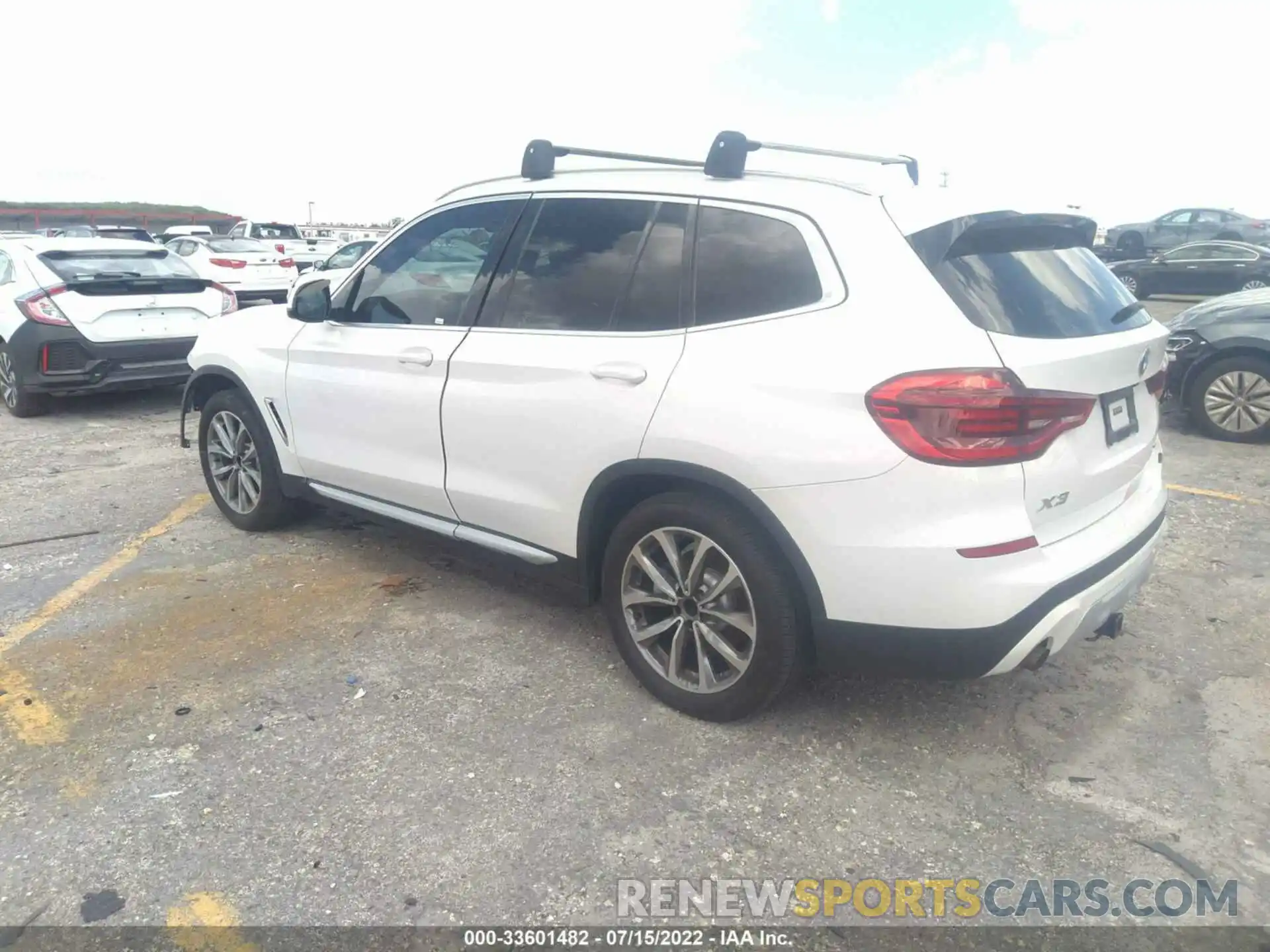 3 Photograph of a damaged car 5UXTR7C58KLE97868 BMW X3 2019