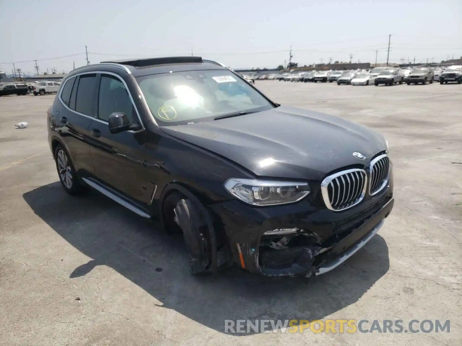 1 Photograph of a damaged car 5UXTR7C58KLF23871 BMW X3 2019