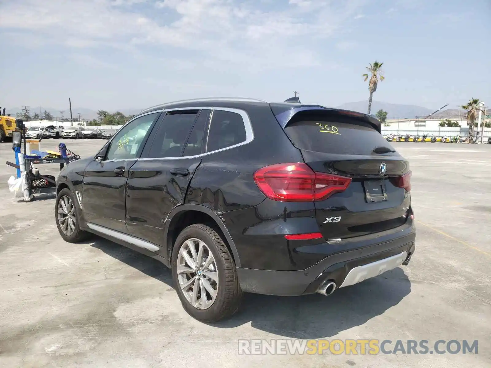 3 Photograph of a damaged car 5UXTR7C58KLF23871 BMW X3 2019