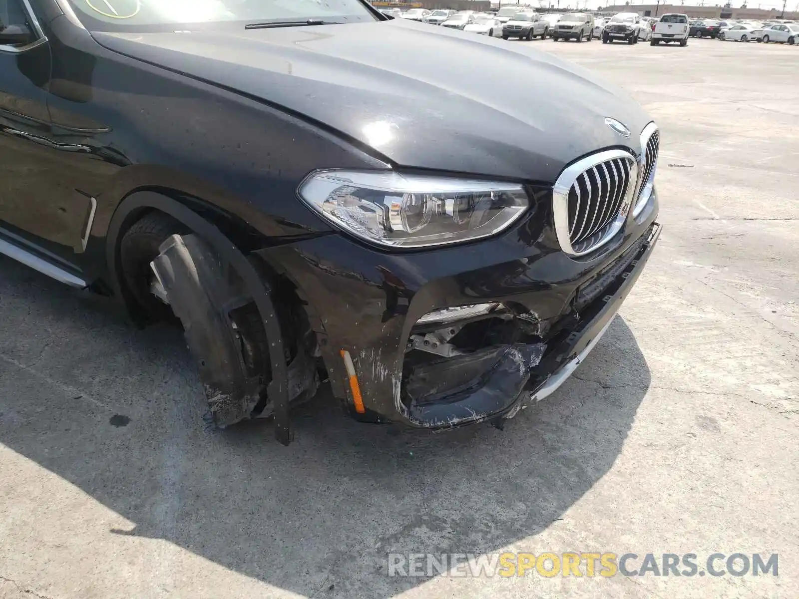 9 Photograph of a damaged car 5UXTR7C58KLF23871 BMW X3 2019