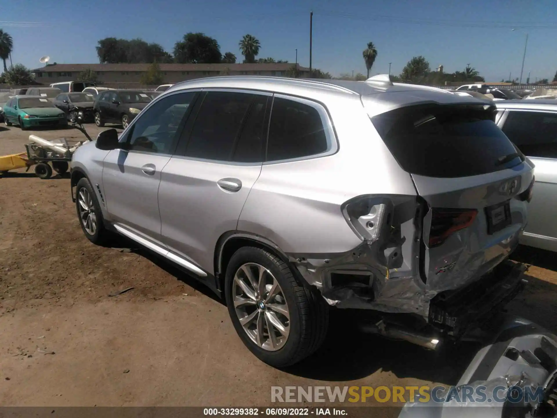 3 Photograph of a damaged car 5UXTR7C58KLF24308 BMW X3 2019