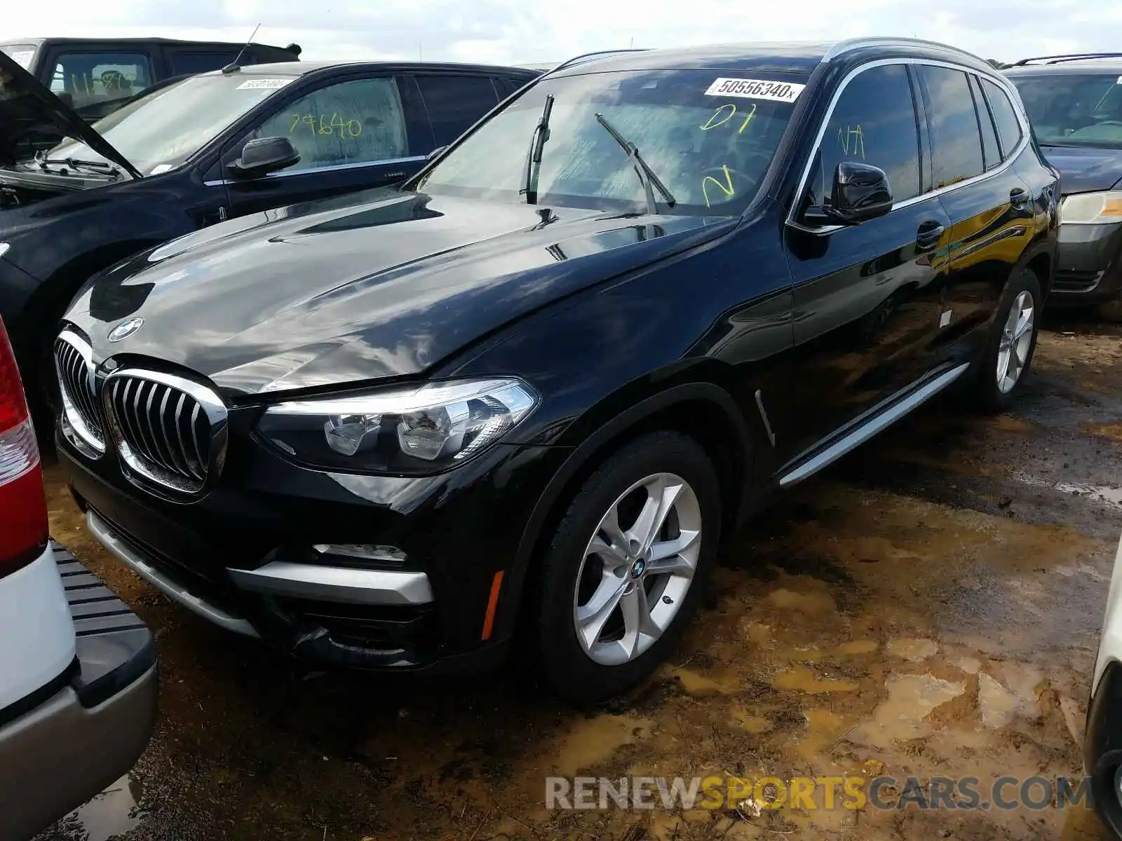 2 Photograph of a damaged car 5UXTR7C58KLF24387 BMW X3 2019