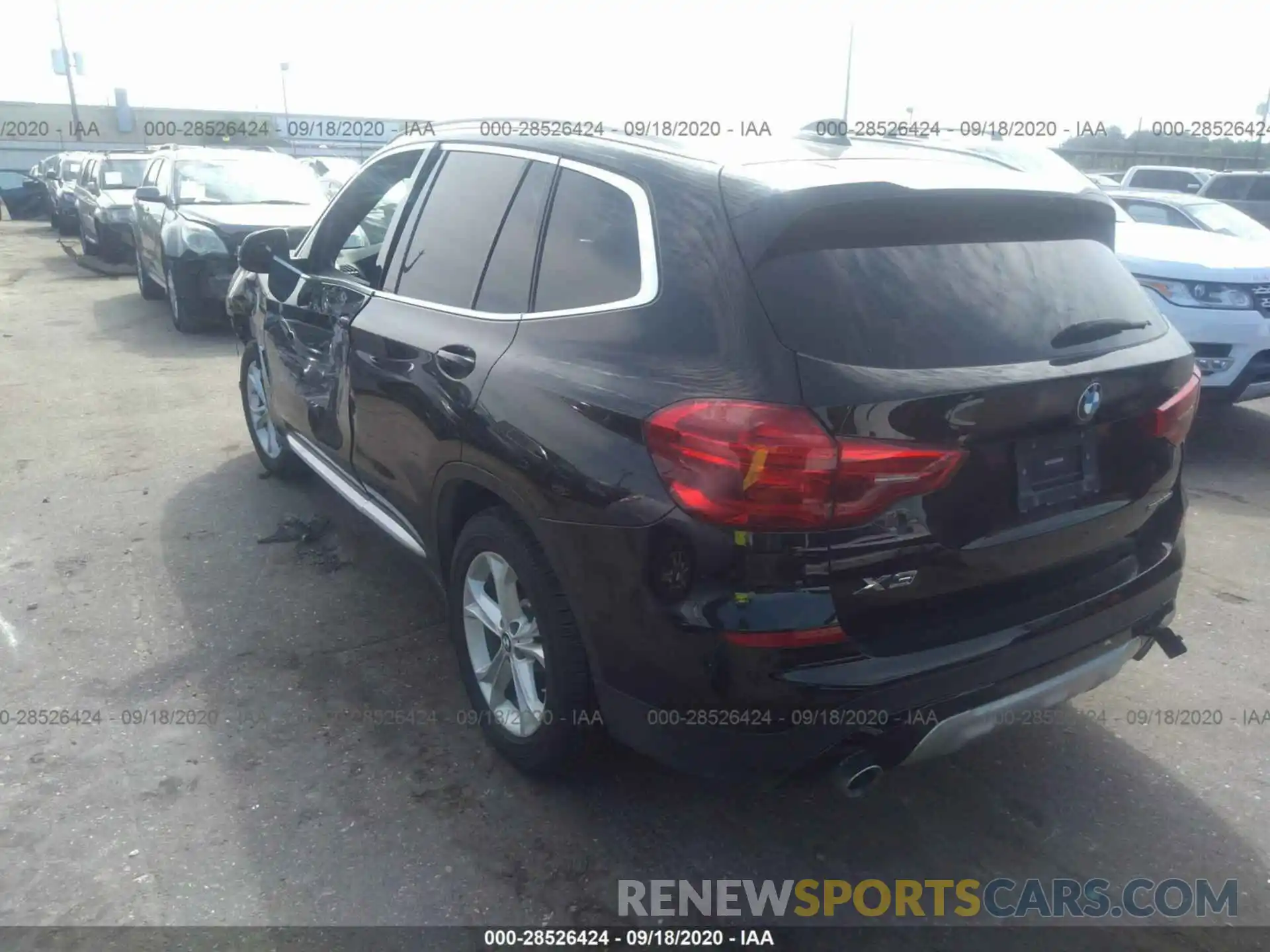 3 Photograph of a damaged car 5UXTR7C58KLF24664 BMW X3 2019