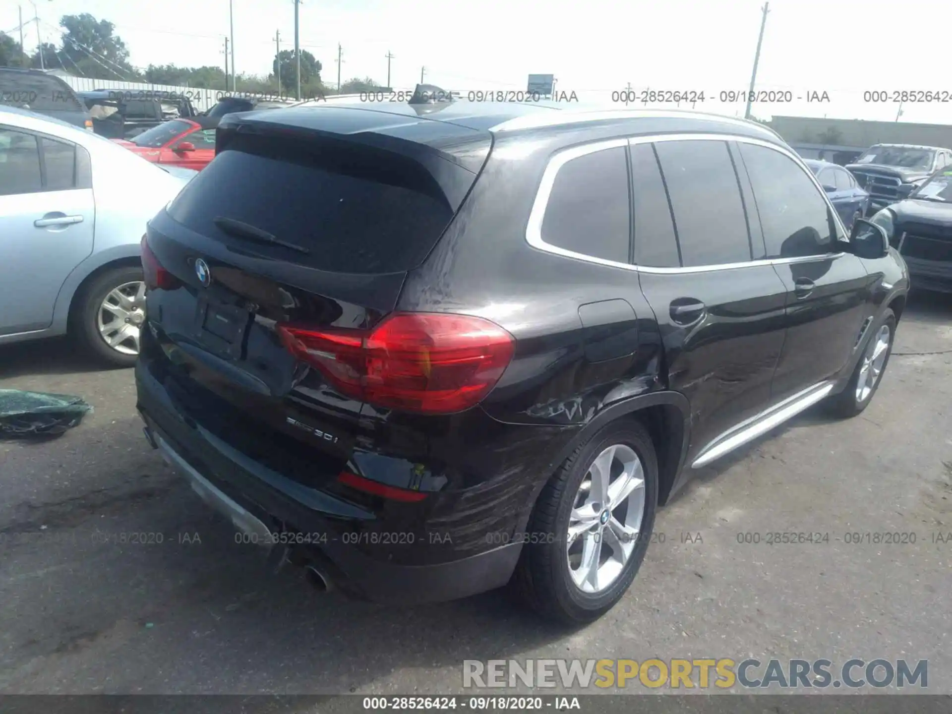 4 Photograph of a damaged car 5UXTR7C58KLF24664 BMW X3 2019