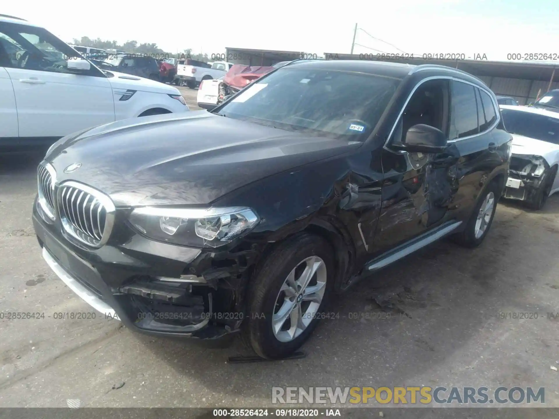 6 Photograph of a damaged car 5UXTR7C58KLF24664 BMW X3 2019