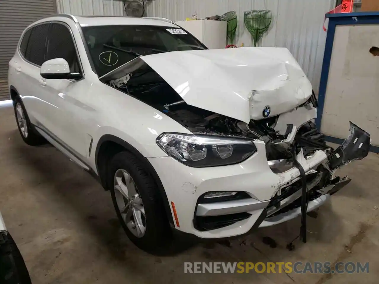 1 Photograph of a damaged car 5UXTR7C58KLF24874 BMW X3 2019