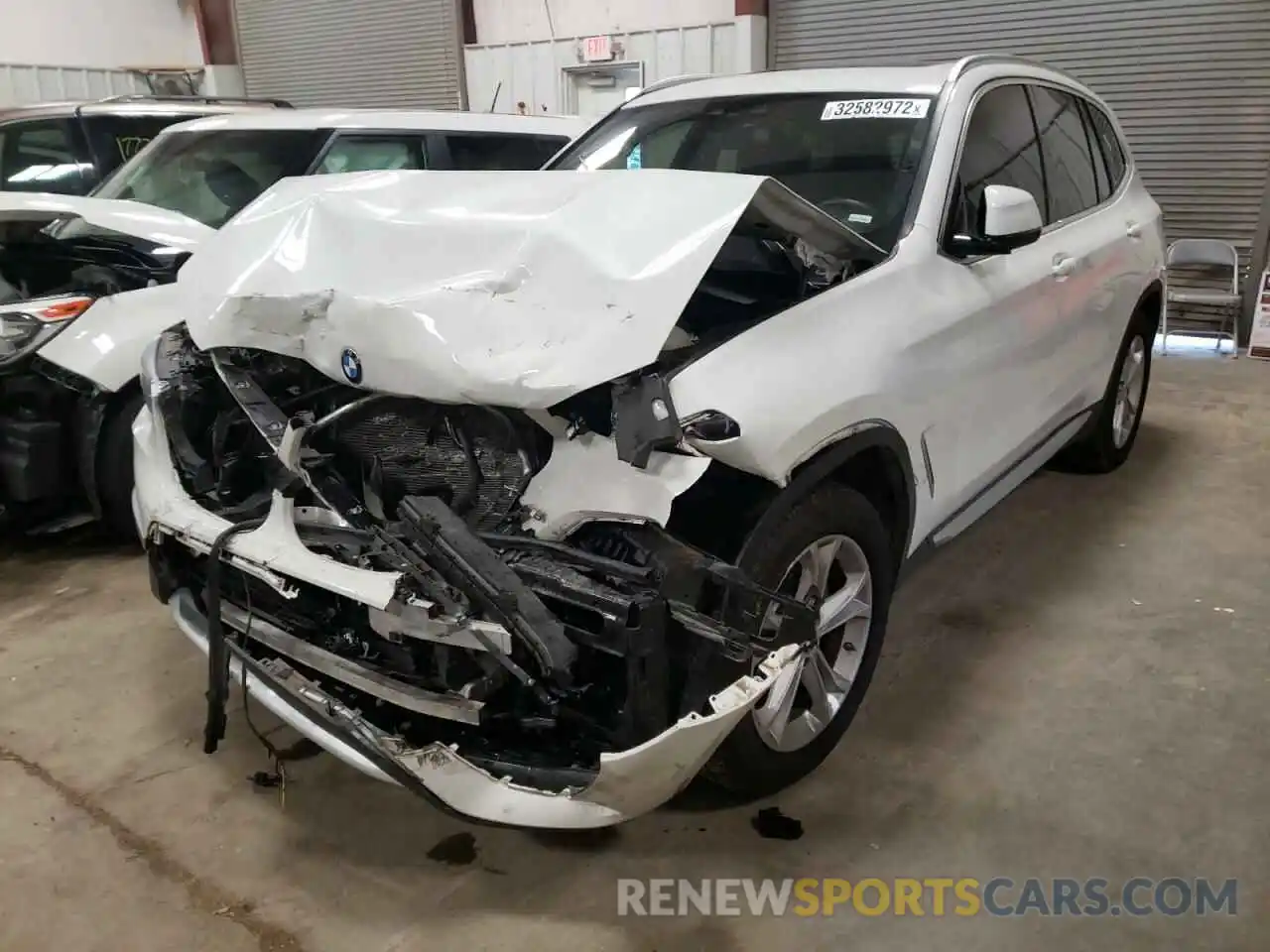 2 Photograph of a damaged car 5UXTR7C58KLF24874 BMW X3 2019