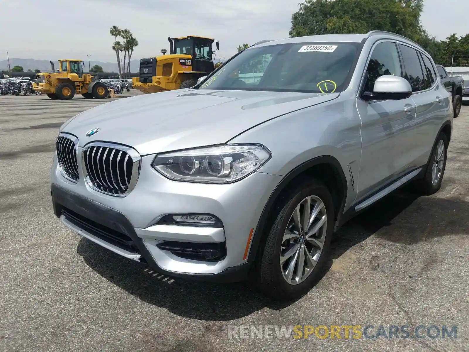 2 Photograph of a damaged car 5UXTR7C58KLF26463 BMW X3 2019