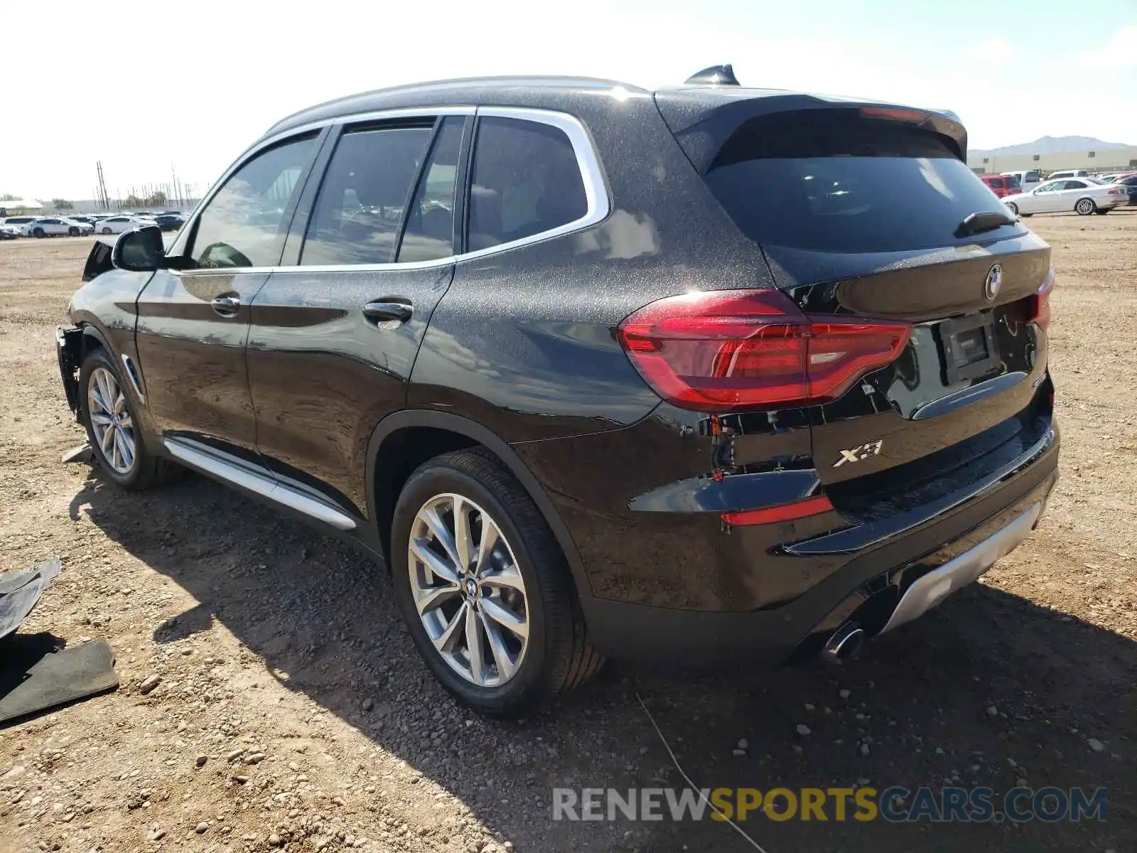 3 Photograph of a damaged car 5UXTR7C58KLF26494 BMW X3 2019