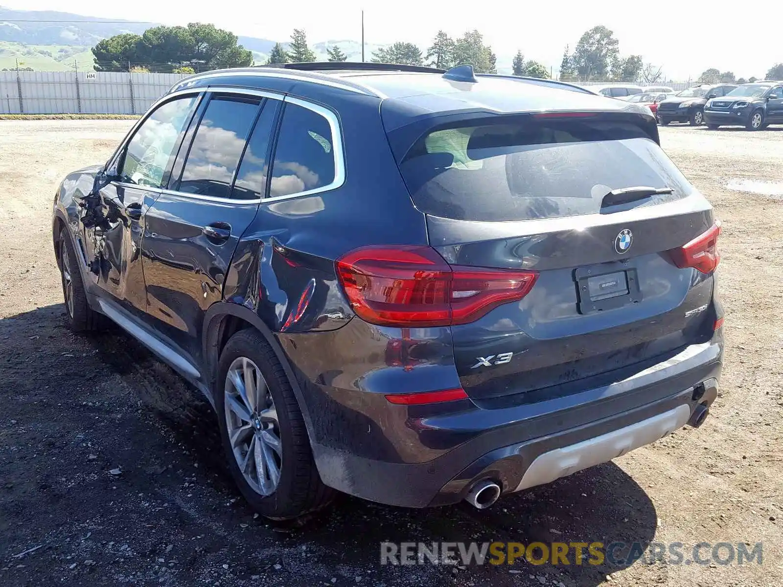 3 Photograph of a damaged car 5UXTR7C58KLF26690 BMW X3 2019