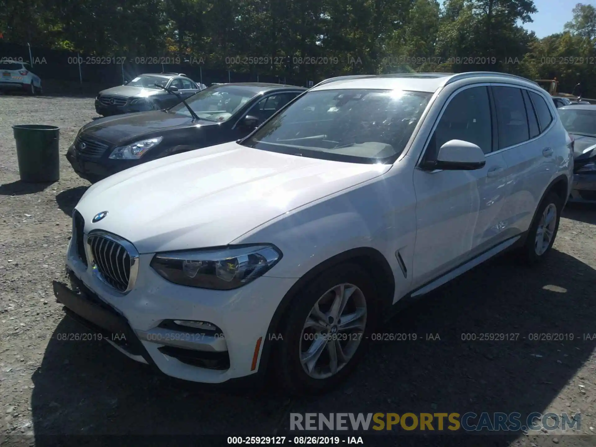 2 Photograph of a damaged car 5UXTR7C58KLF26978 BMW X3 2019