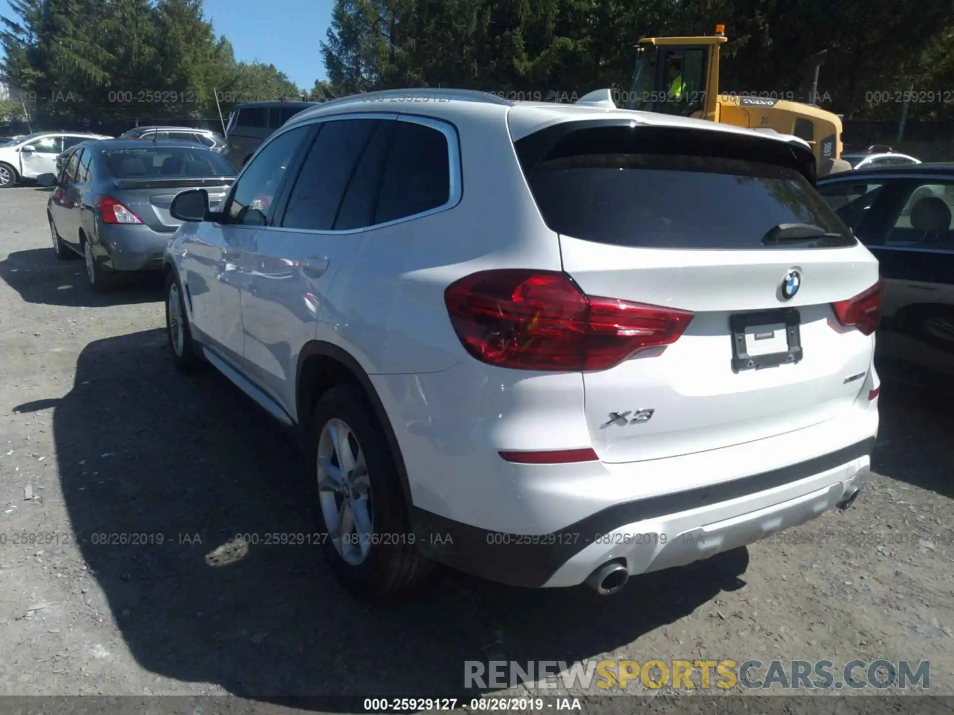 3 Photograph of a damaged car 5UXTR7C58KLF26978 BMW X3 2019