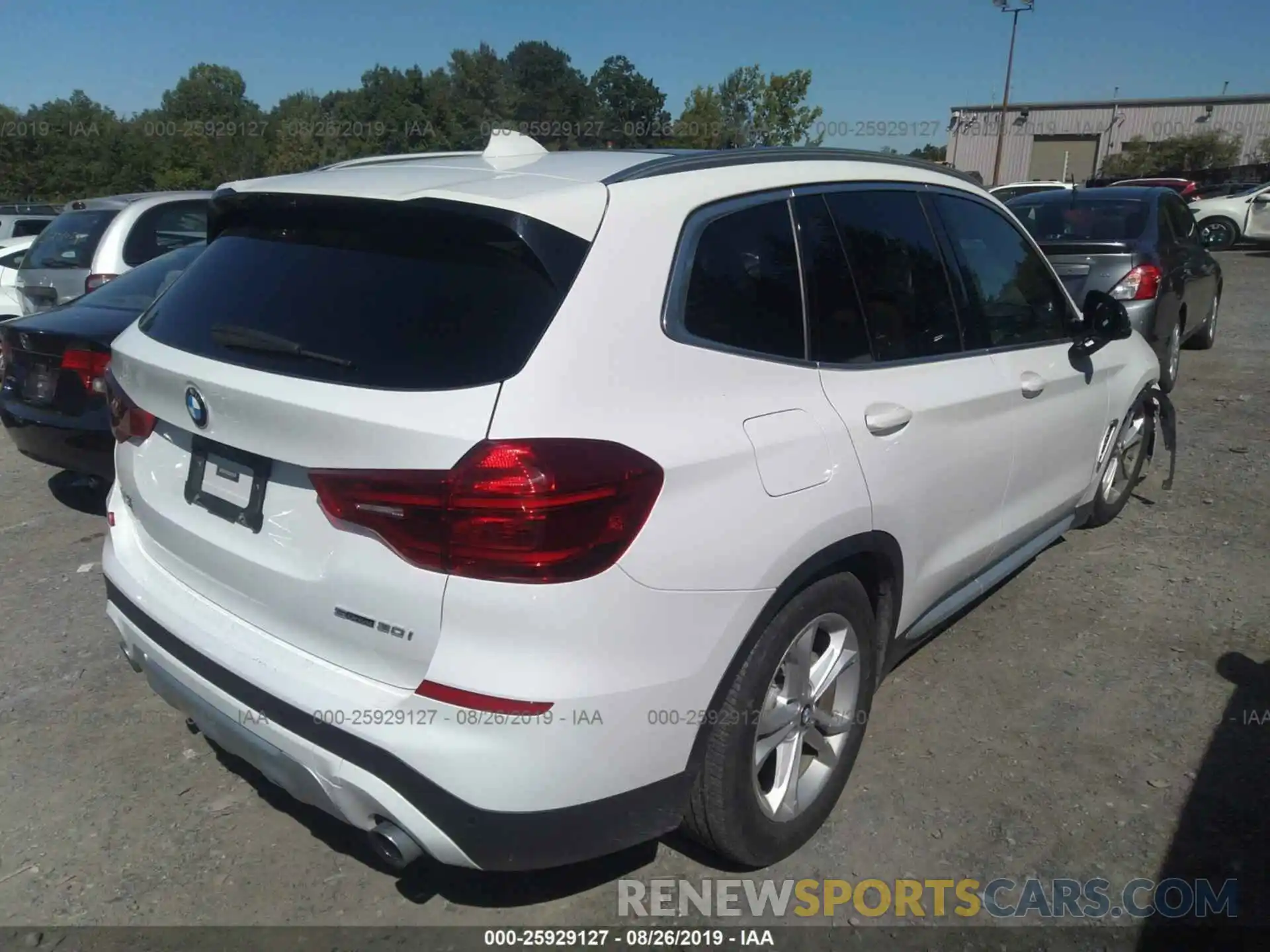 4 Photograph of a damaged car 5UXTR7C58KLF26978 BMW X3 2019