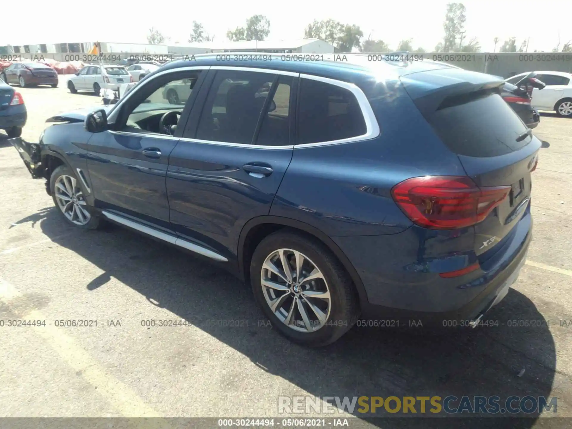 3 Photograph of a damaged car 5UXTR7C58KLF28083 BMW X3 2019