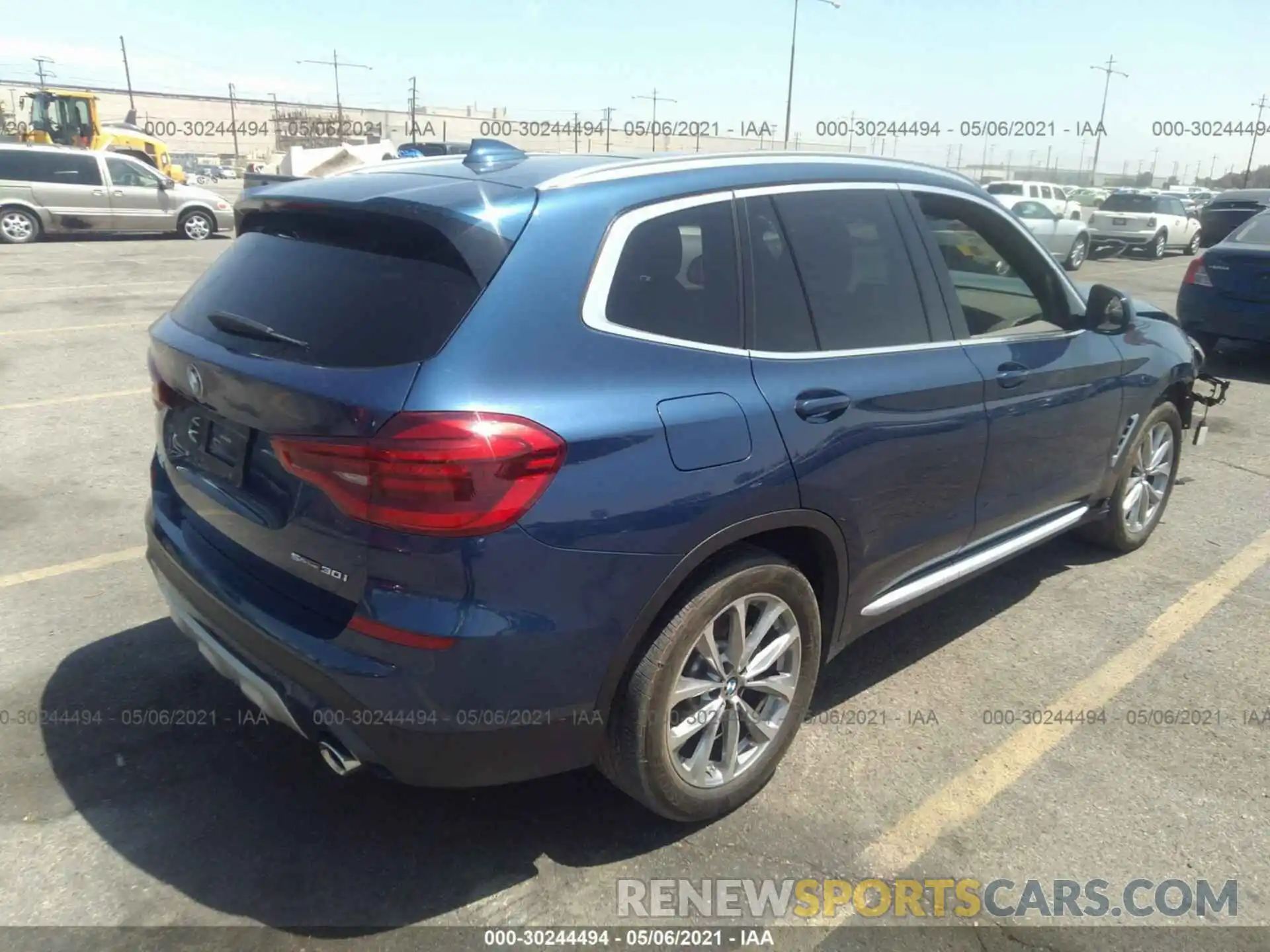 4 Photograph of a damaged car 5UXTR7C58KLF28083 BMW X3 2019