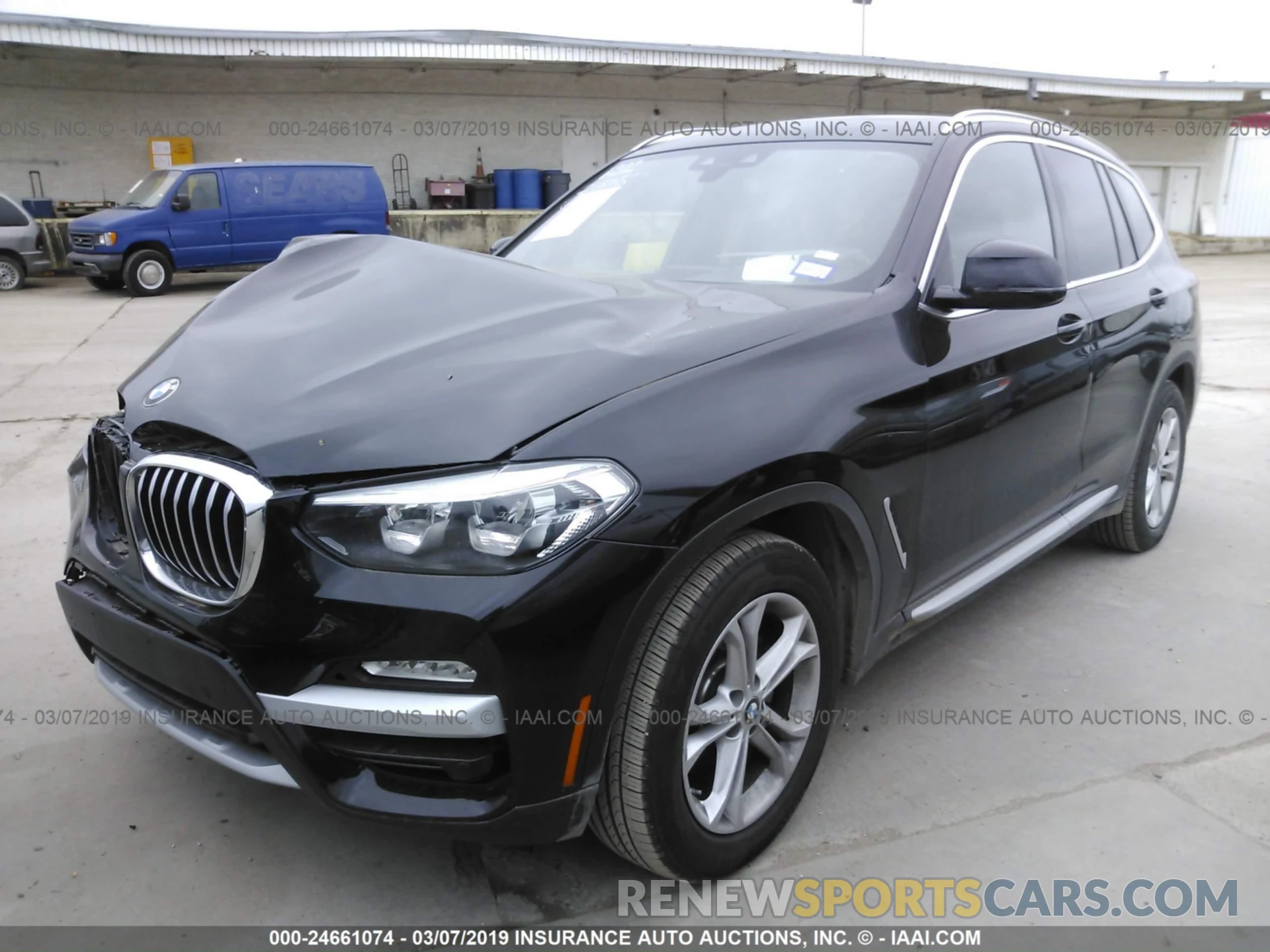 2 Photograph of a damaged car 5UXTR7C58KLF28701 BMW X3 2019