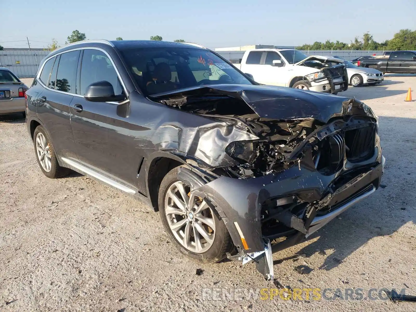 1 Photograph of a damaged car 5UXTR7C58KLF29248 BMW X3 2019