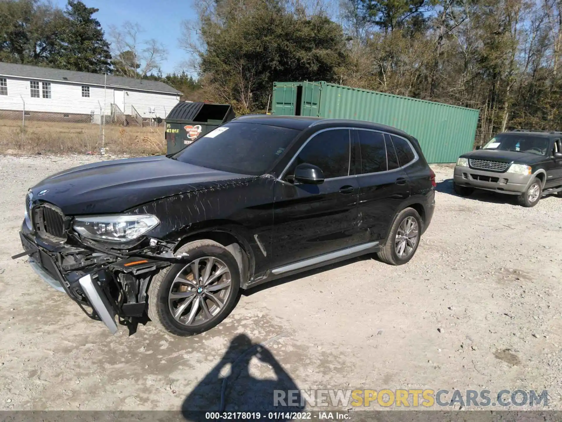 2 Photograph of a damaged car 5UXTR7C58KLF29637 BMW X3 2019