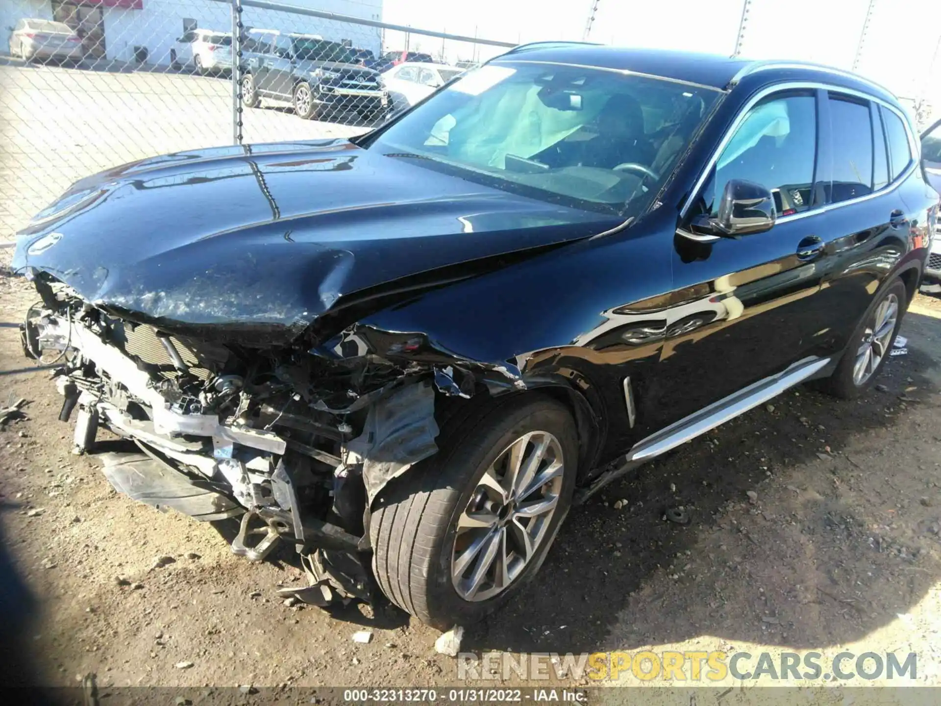 2 Photograph of a damaged car 5UXTR7C58KLF30853 BMW X3 2019