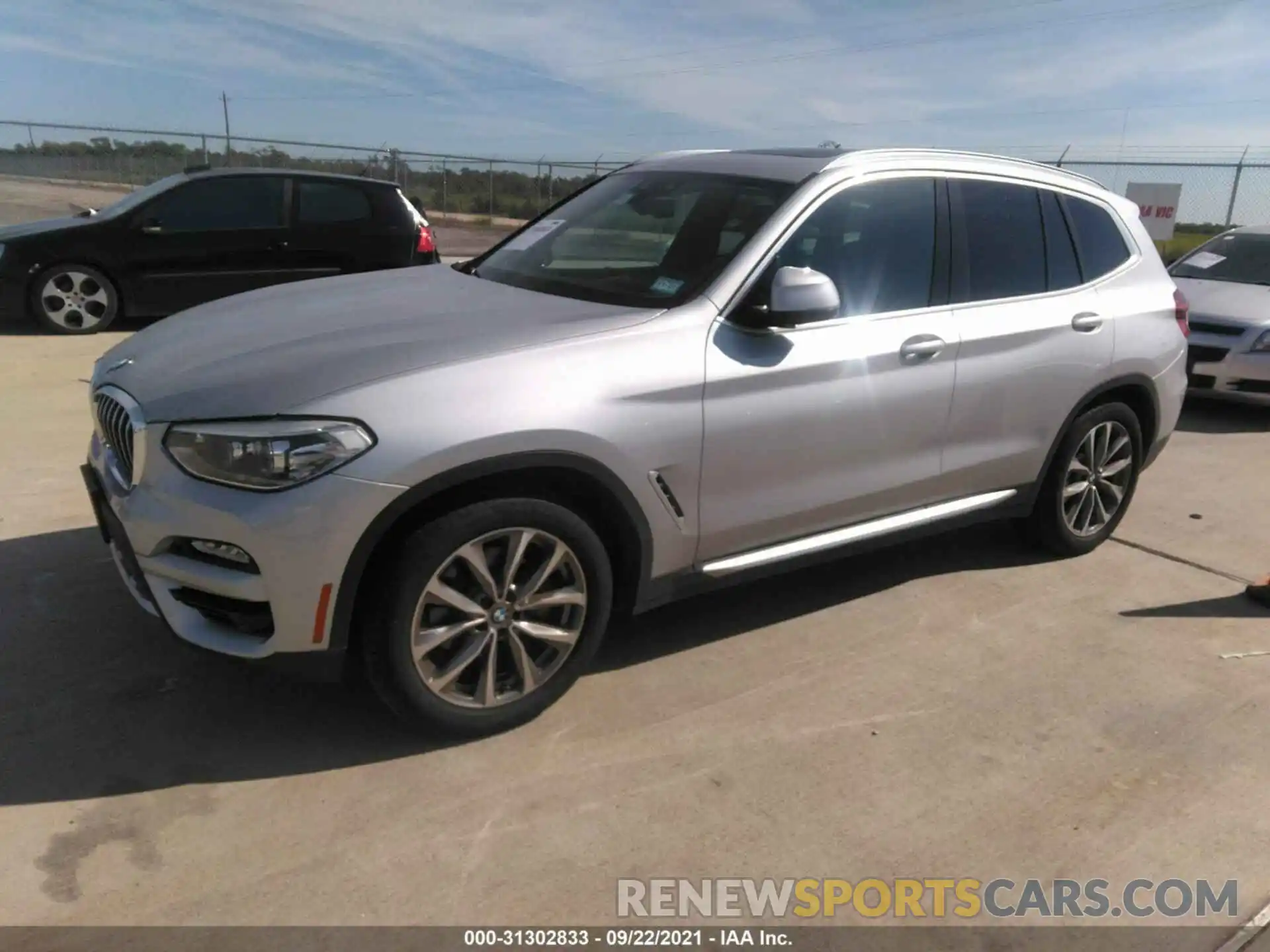 2 Photograph of a damaged car 5UXTR7C58KLF31632 BMW X3 2019