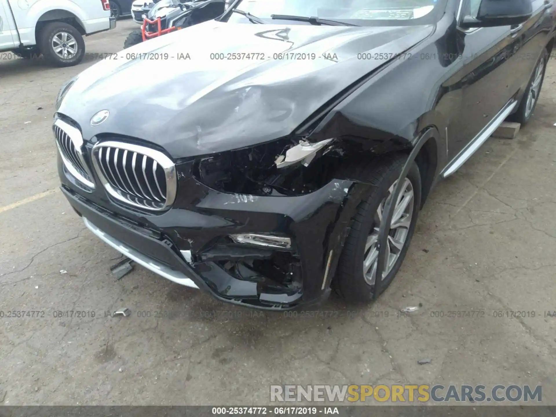 6 Photograph of a damaged car 5UXTR7C58KLF31694 BMW X3 2019