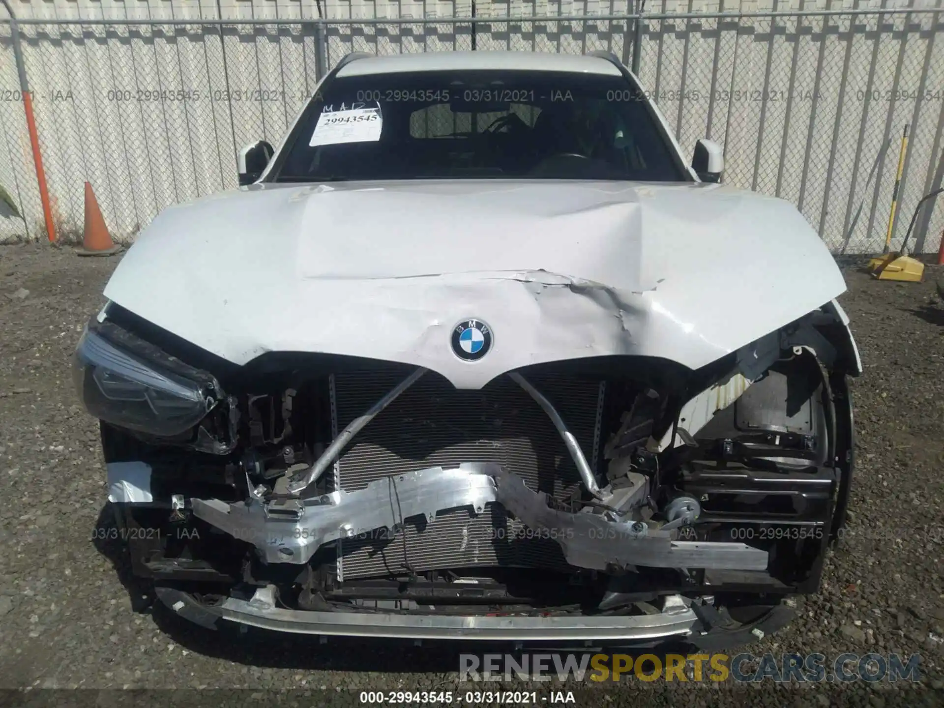 6 Photograph of a damaged car 5UXTR7C58KLF32151 BMW X3 2019
