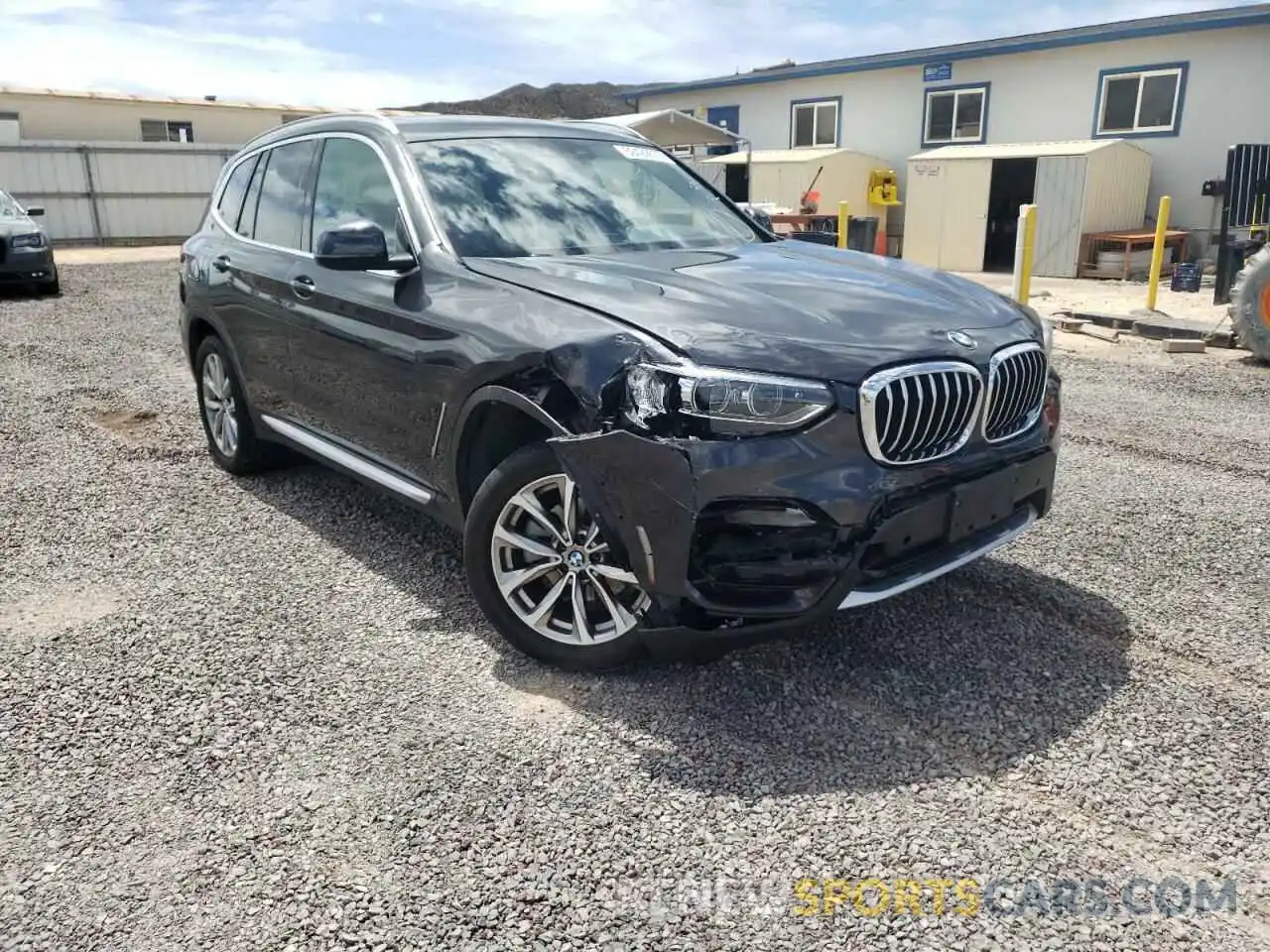 1 Photograph of a damaged car 5UXTR7C58KLF33154 BMW X3 2019