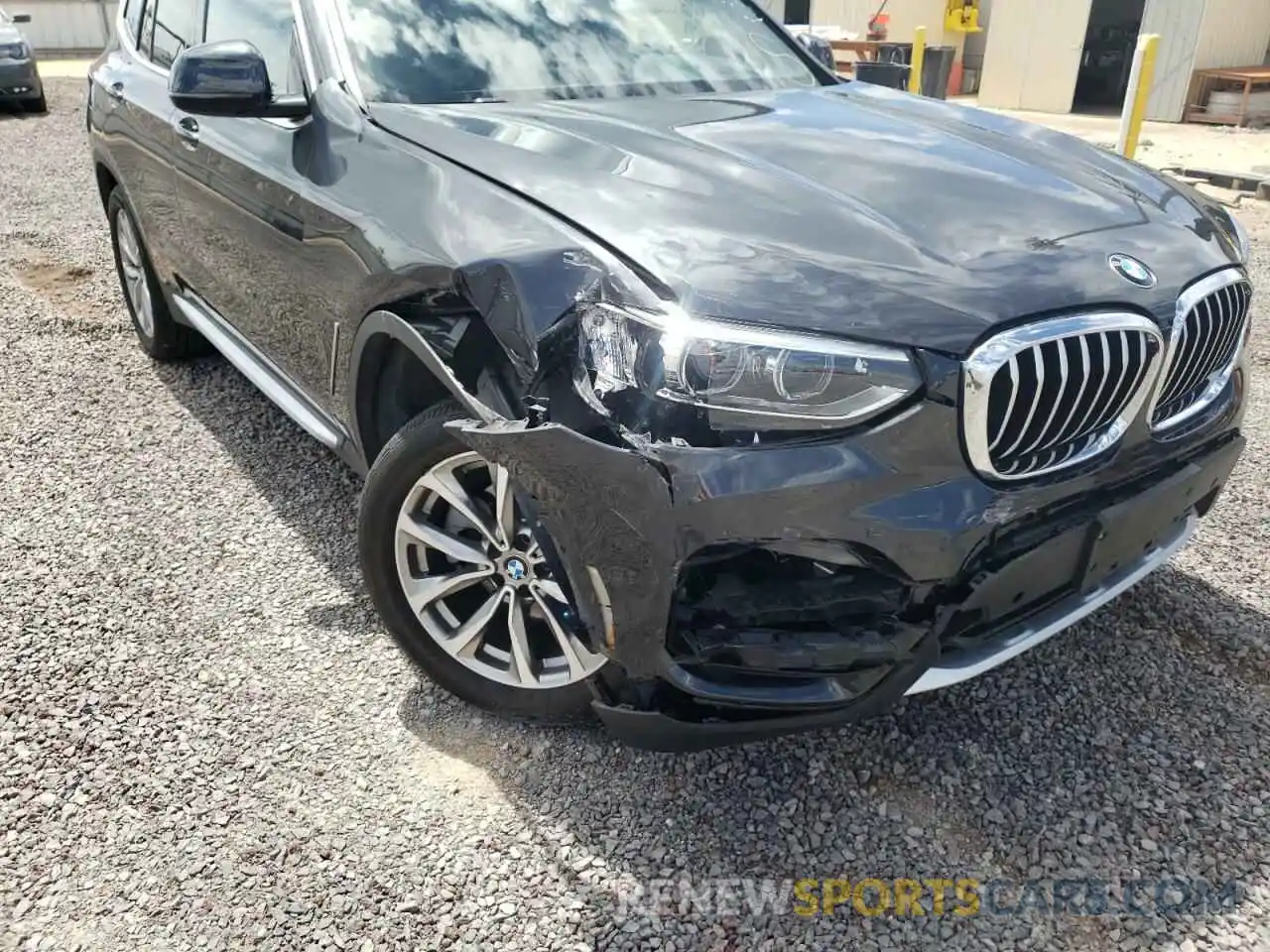 9 Photograph of a damaged car 5UXTR7C58KLF33154 BMW X3 2019