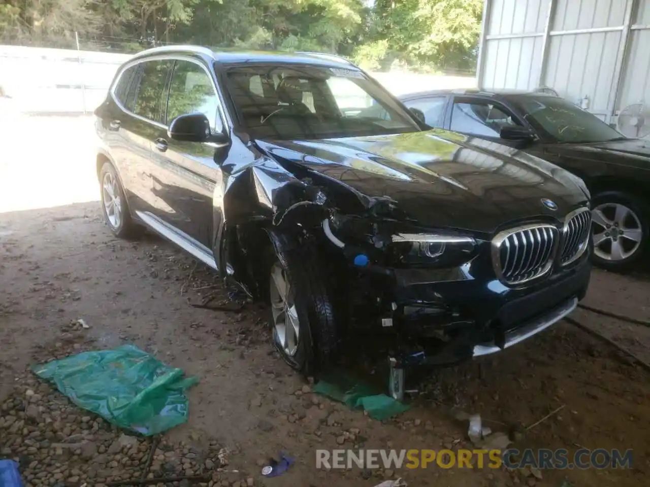 1 Photograph of a damaged car 5UXTR7C58KLF34272 BMW X3 2019