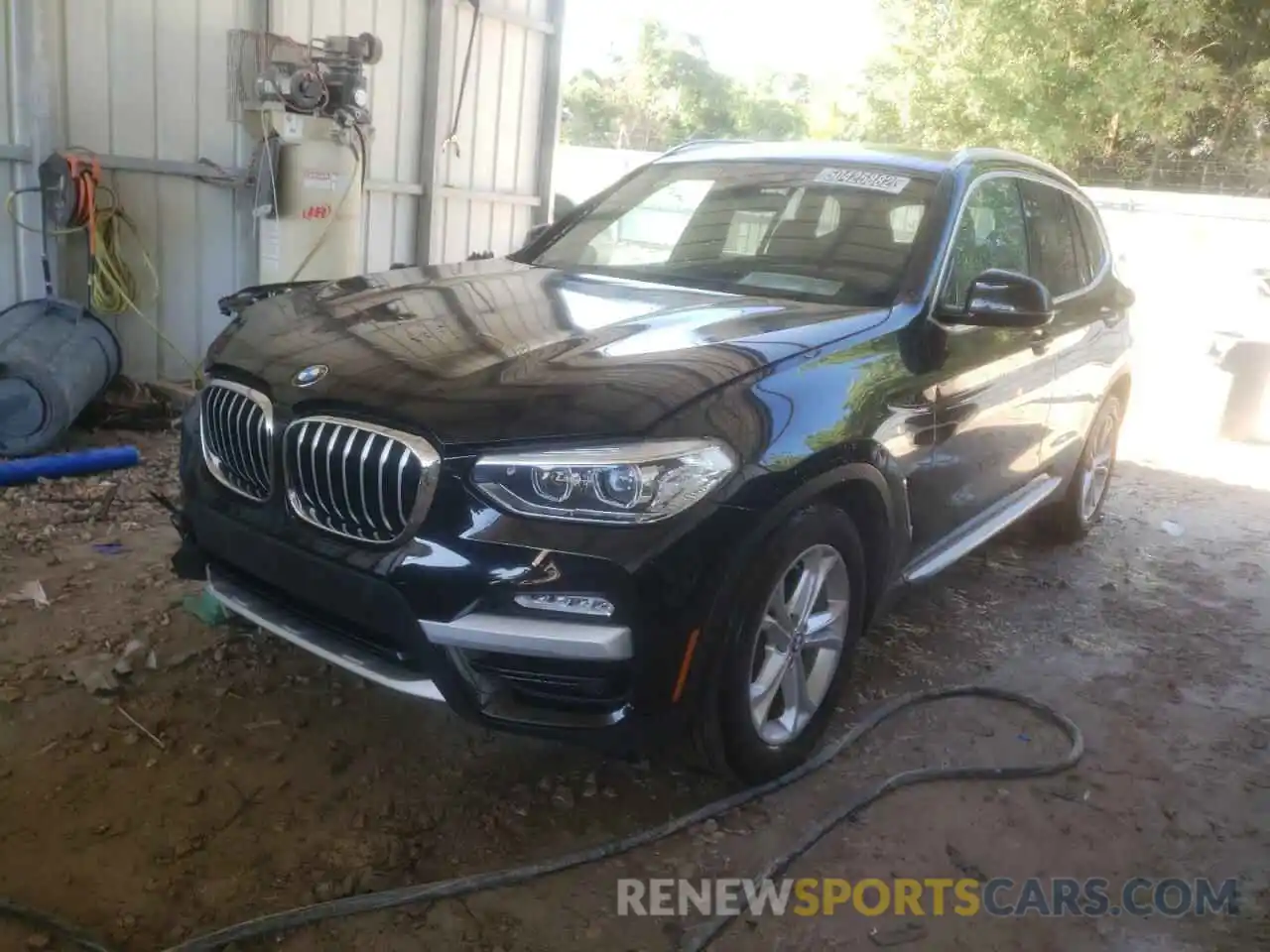 2 Photograph of a damaged car 5UXTR7C58KLF34272 BMW X3 2019