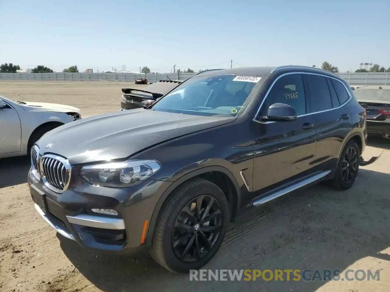 2 Photograph of a damaged car 5UXTR7C58KLF34787 BMW X3 2019