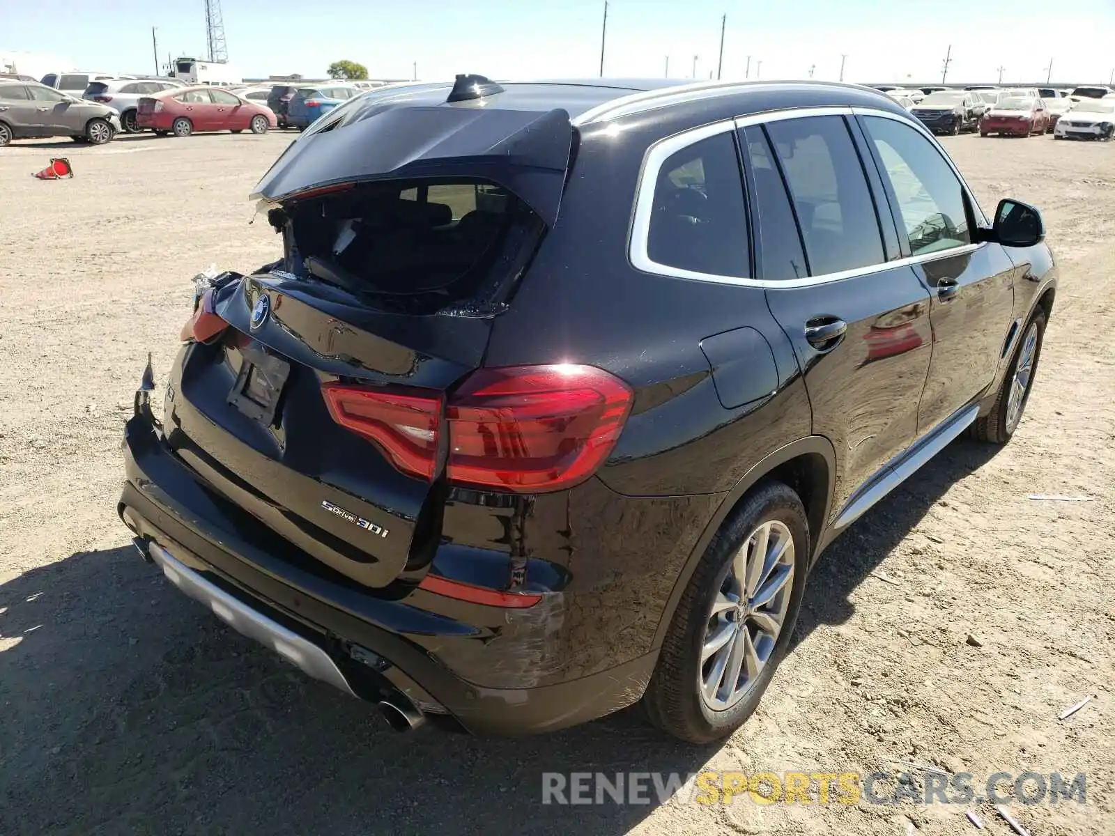 4 Photograph of a damaged car 5UXTR7C58KLF35146 BMW X3 2019