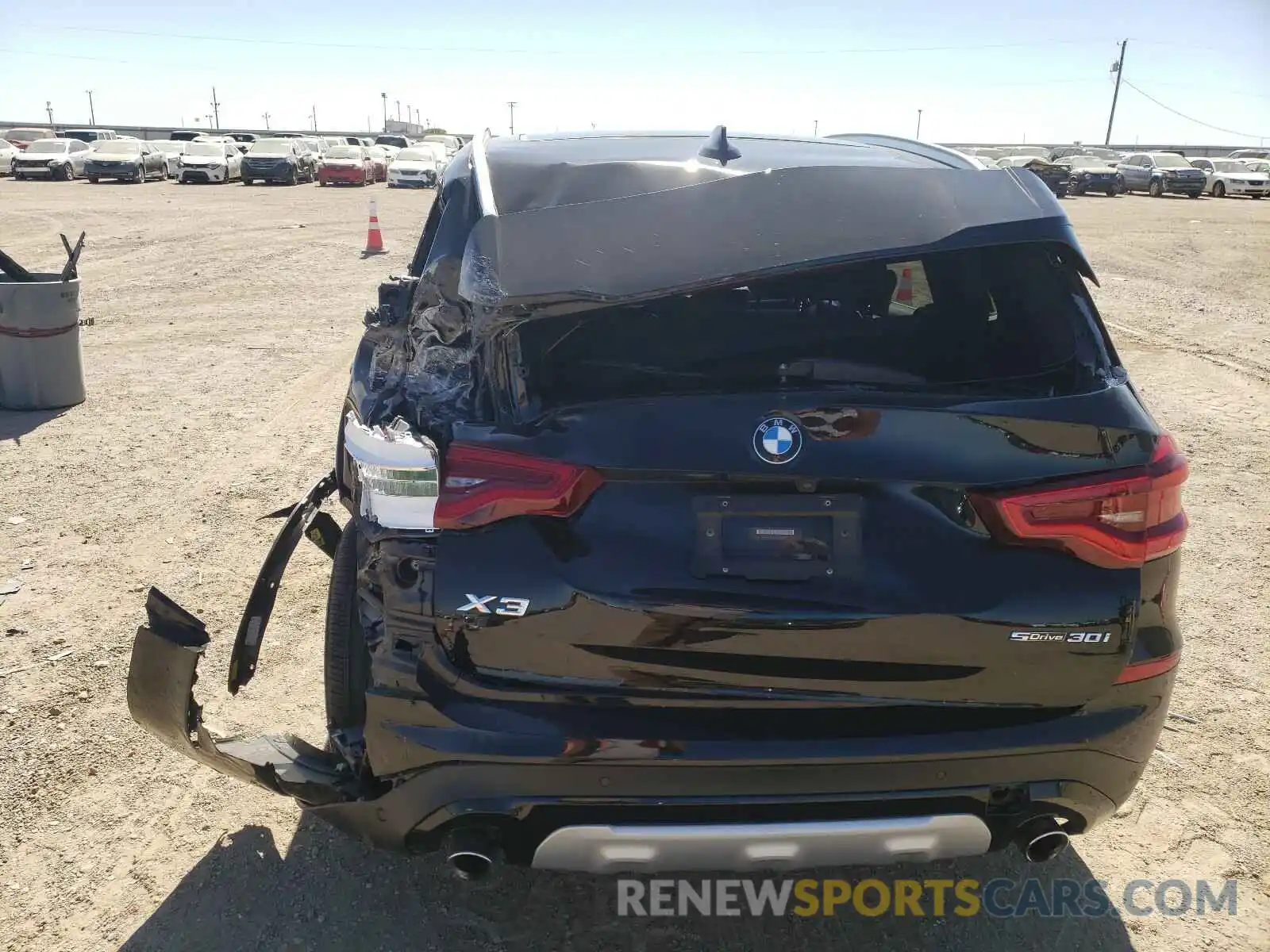 9 Photograph of a damaged car 5UXTR7C58KLF35146 BMW X3 2019