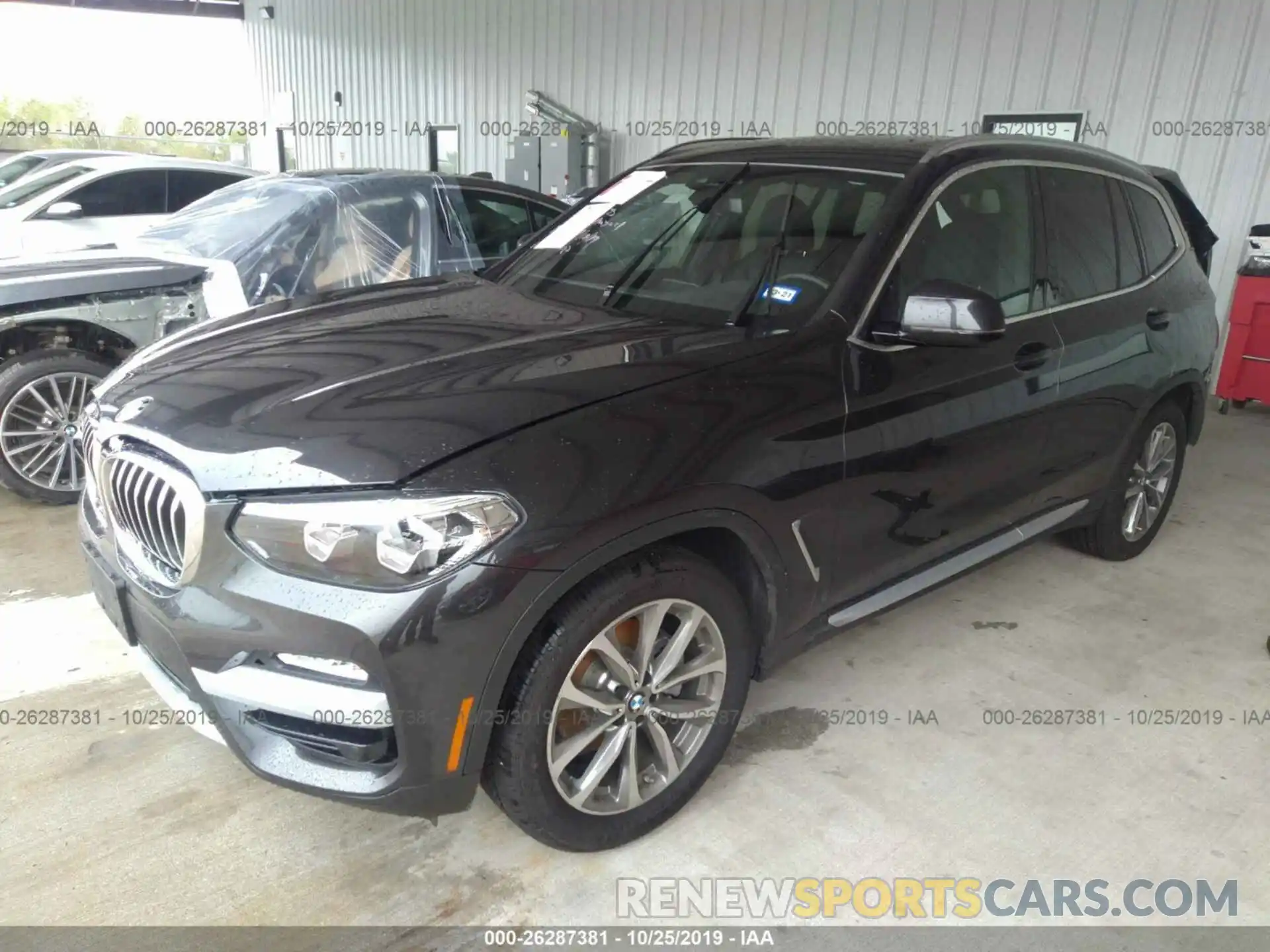 2 Photograph of a damaged car 5UXTR7C58KLF36023 BMW X3 2019