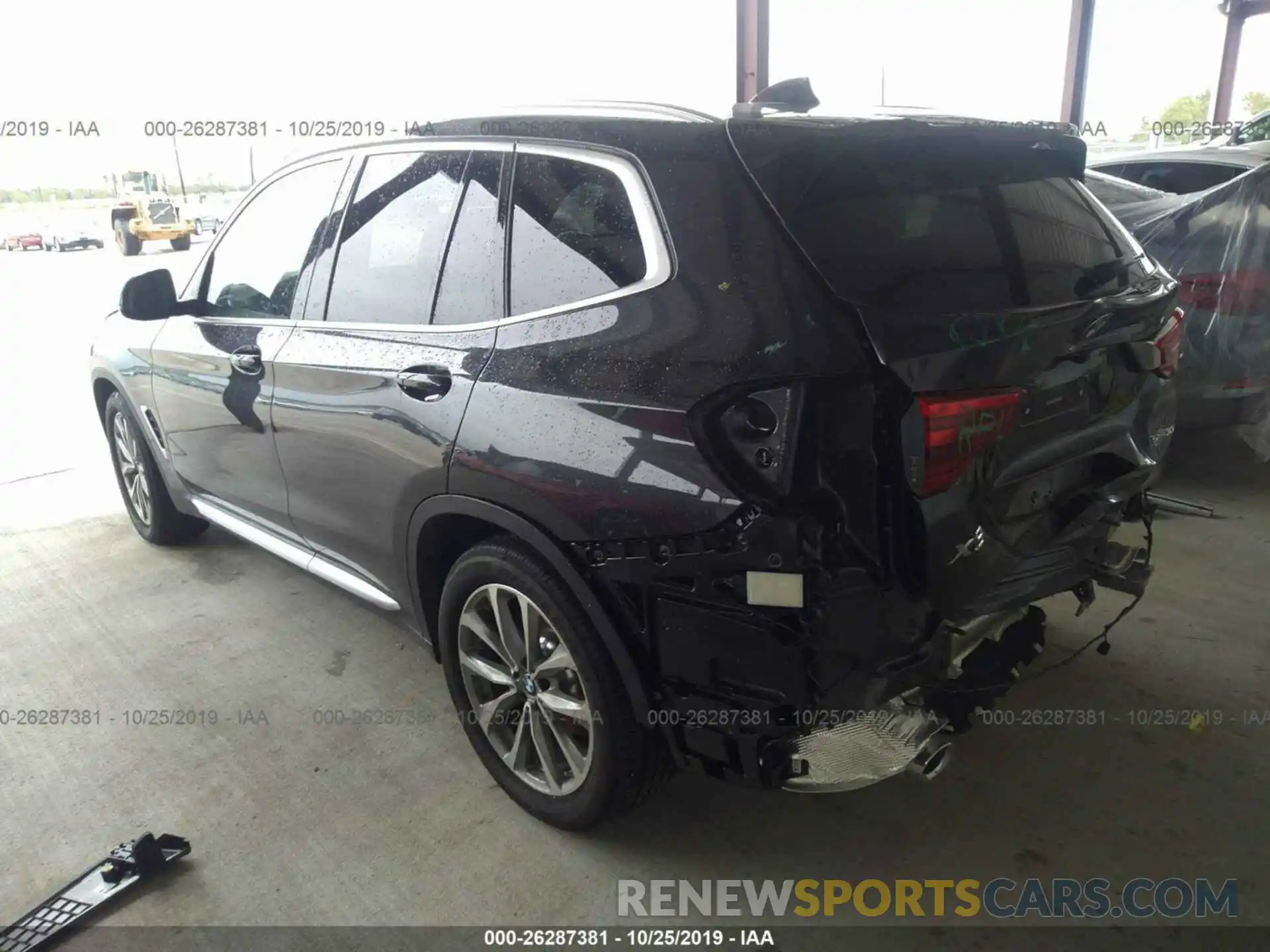 3 Photograph of a damaged car 5UXTR7C58KLF36023 BMW X3 2019