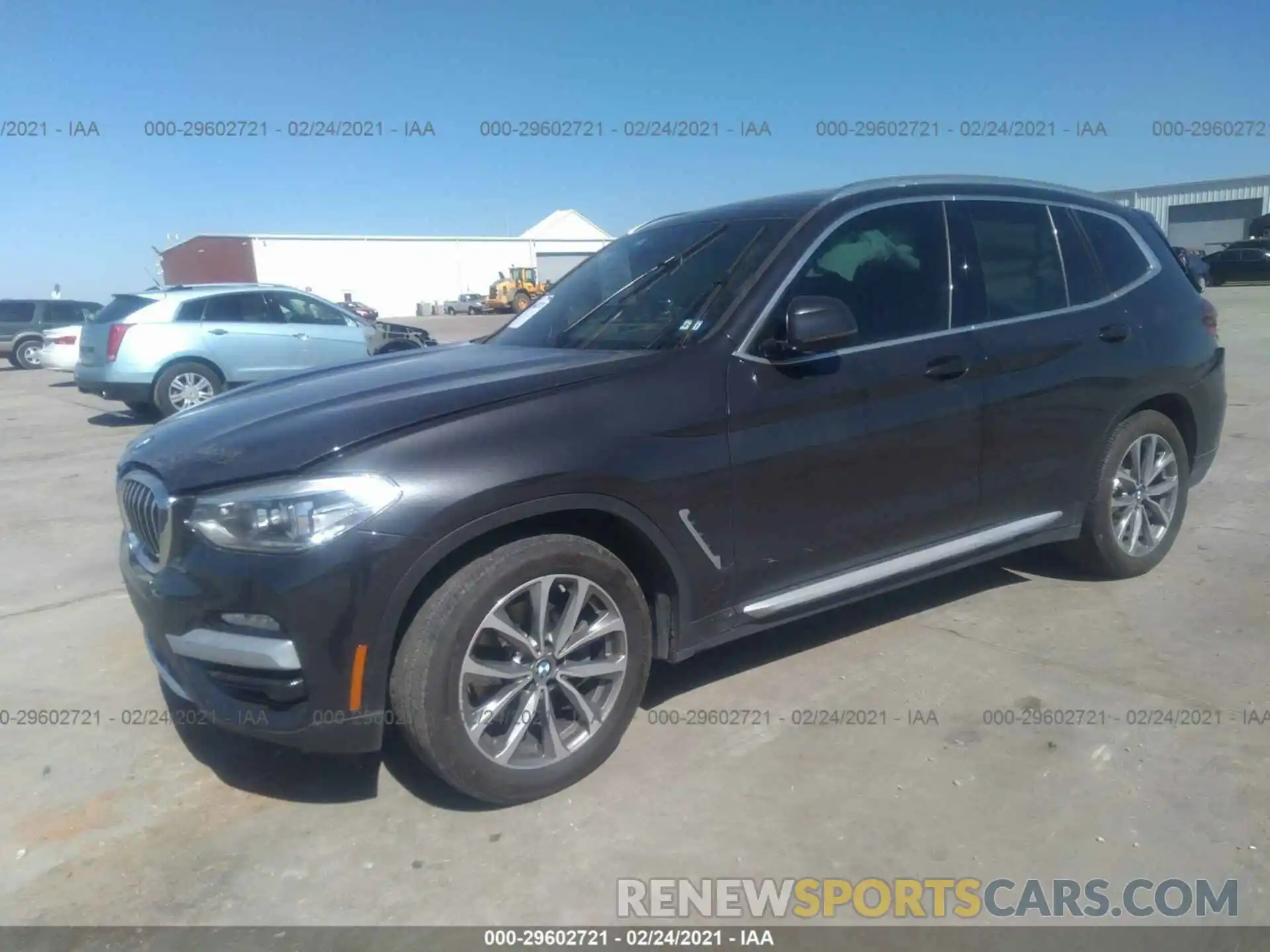 2 Photograph of a damaged car 5UXTR7C58KLF36216 BMW X3 2019