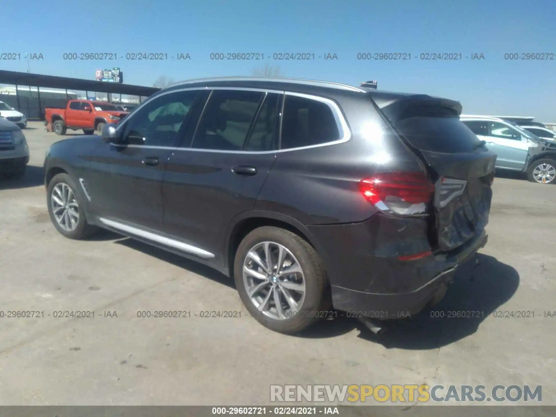 3 Photograph of a damaged car 5UXTR7C58KLF36216 BMW X3 2019