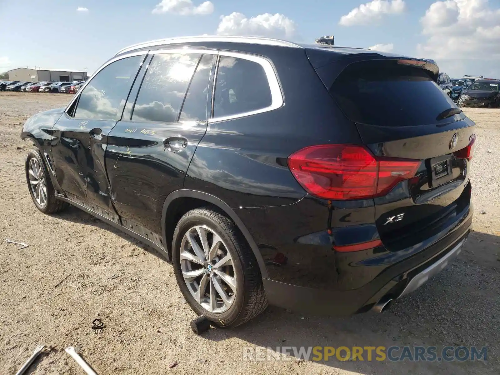 3 Photograph of a damaged car 5UXTR7C58KLF36572 BMW X3 2019